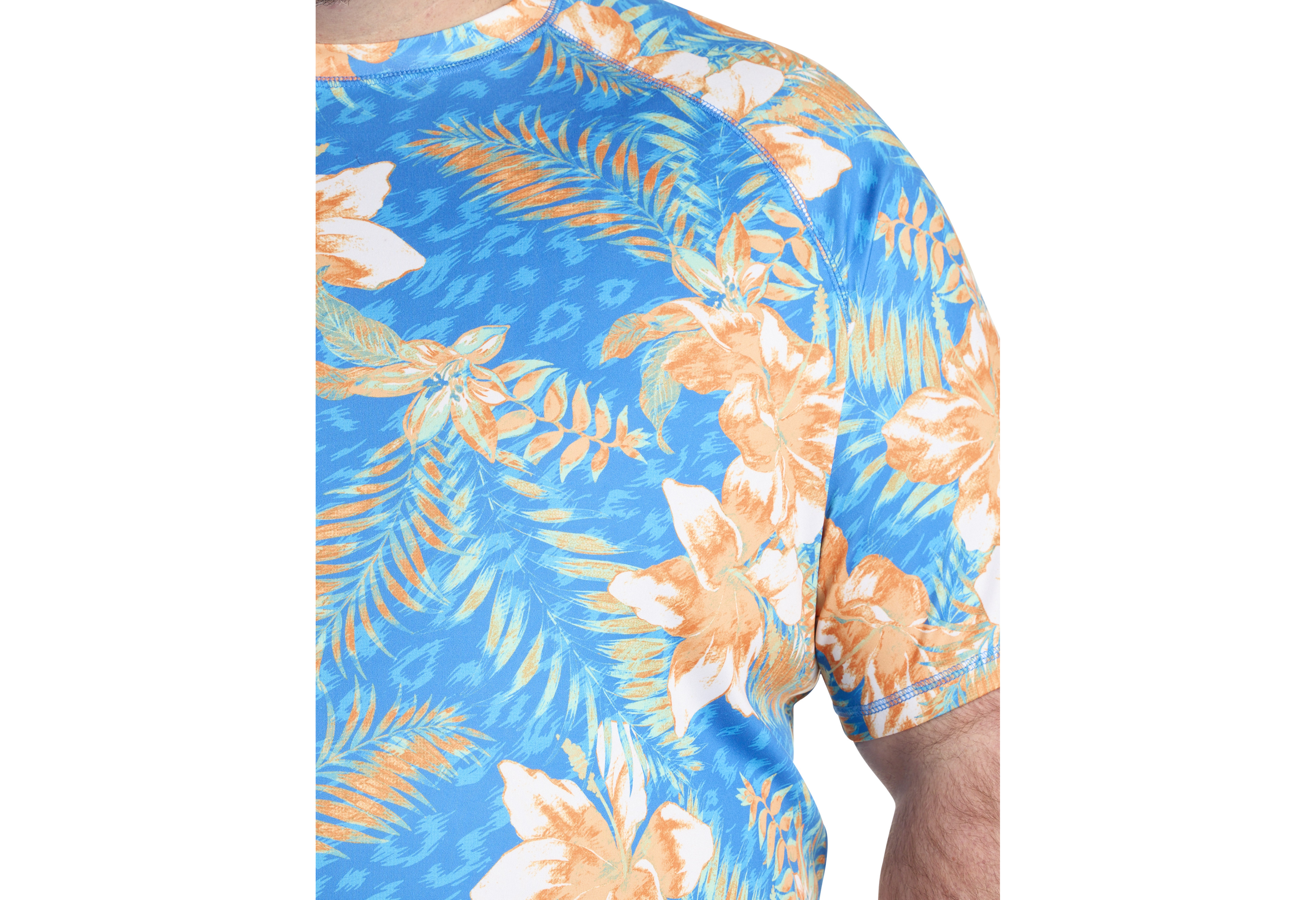 Floral Print Swim Shirt