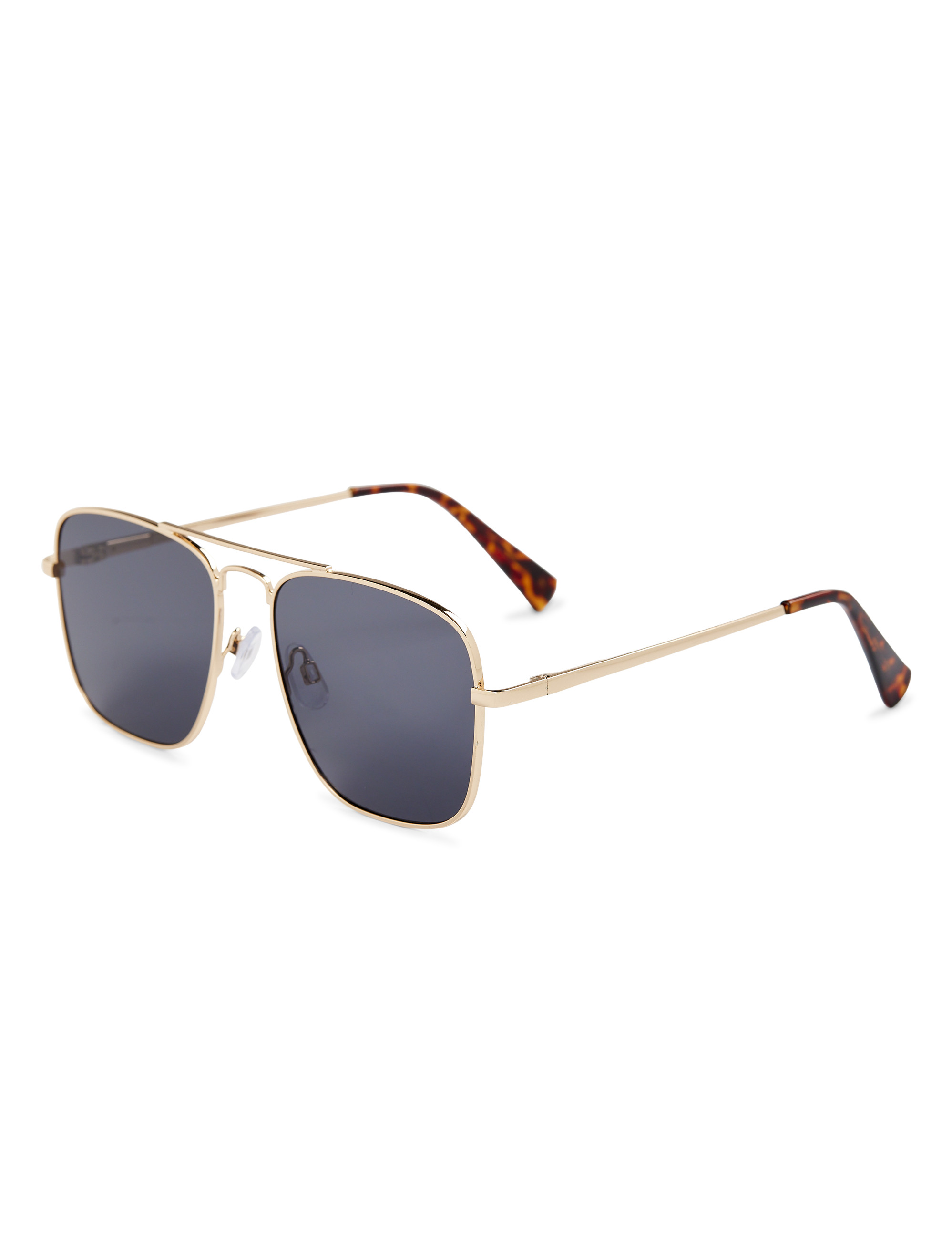 Square Frame Navigator Sunglasses