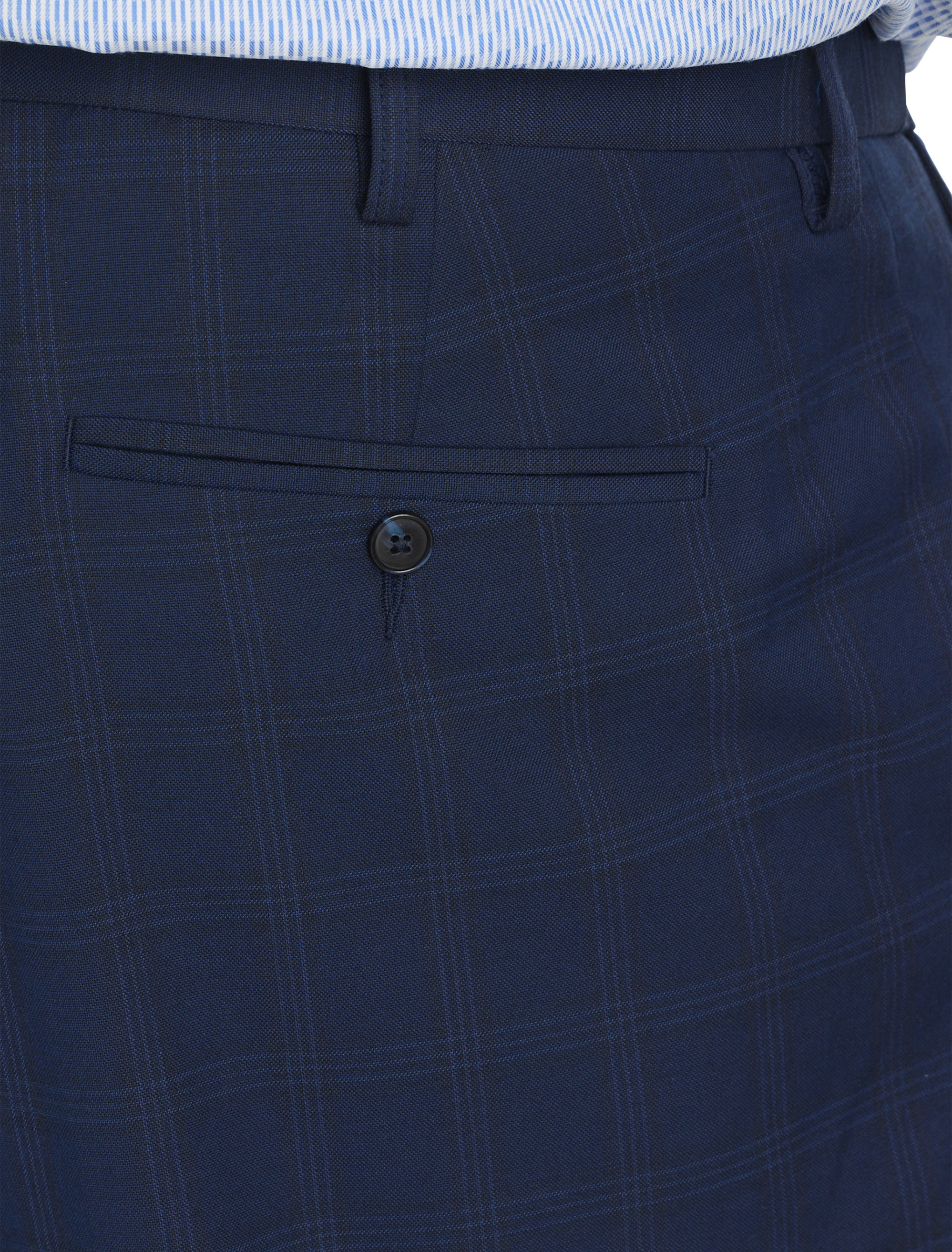 Windowpane Suit Pants