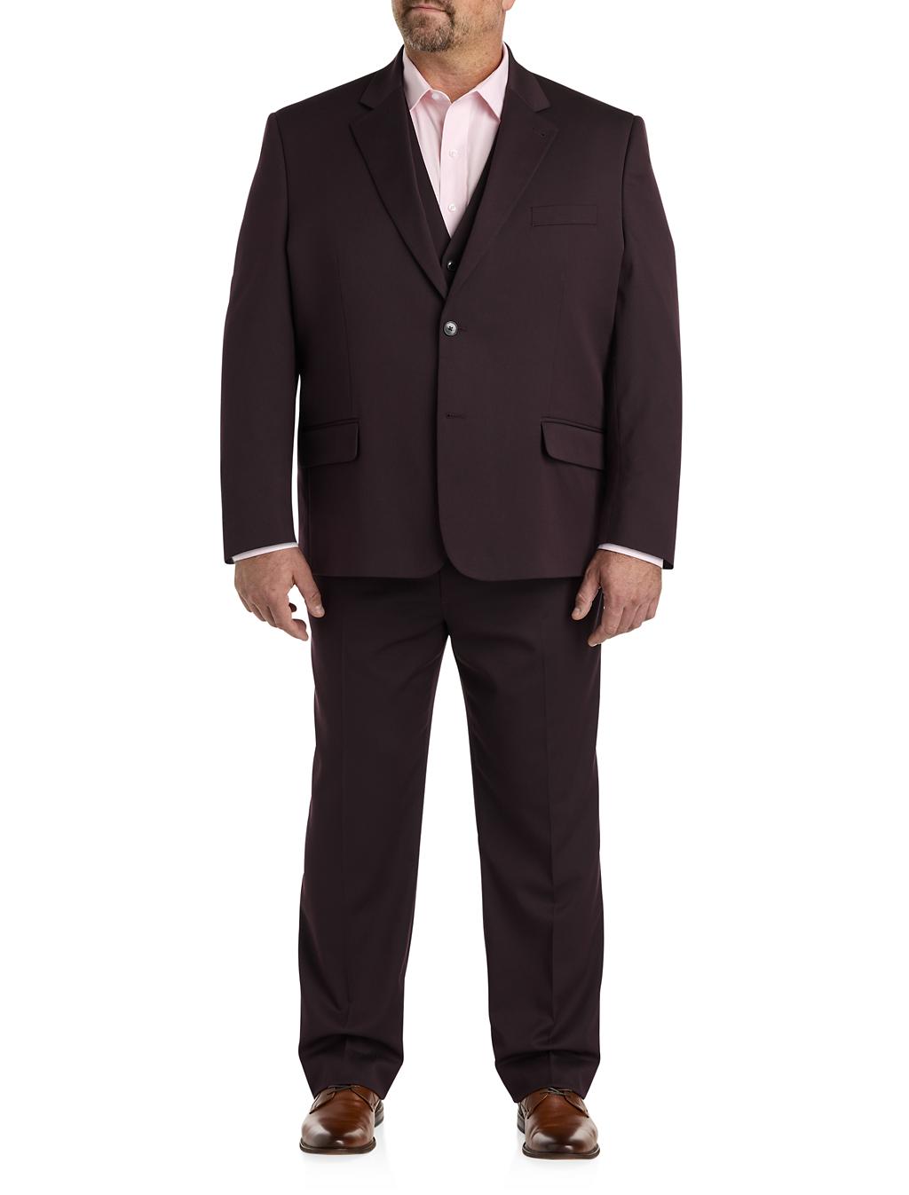 Big + Tall | Oak Hill Jacket Relaxer Mini-Striped Suit Big + Tall | Oak Hill Jacket Relaxer Mini-Striped Suit