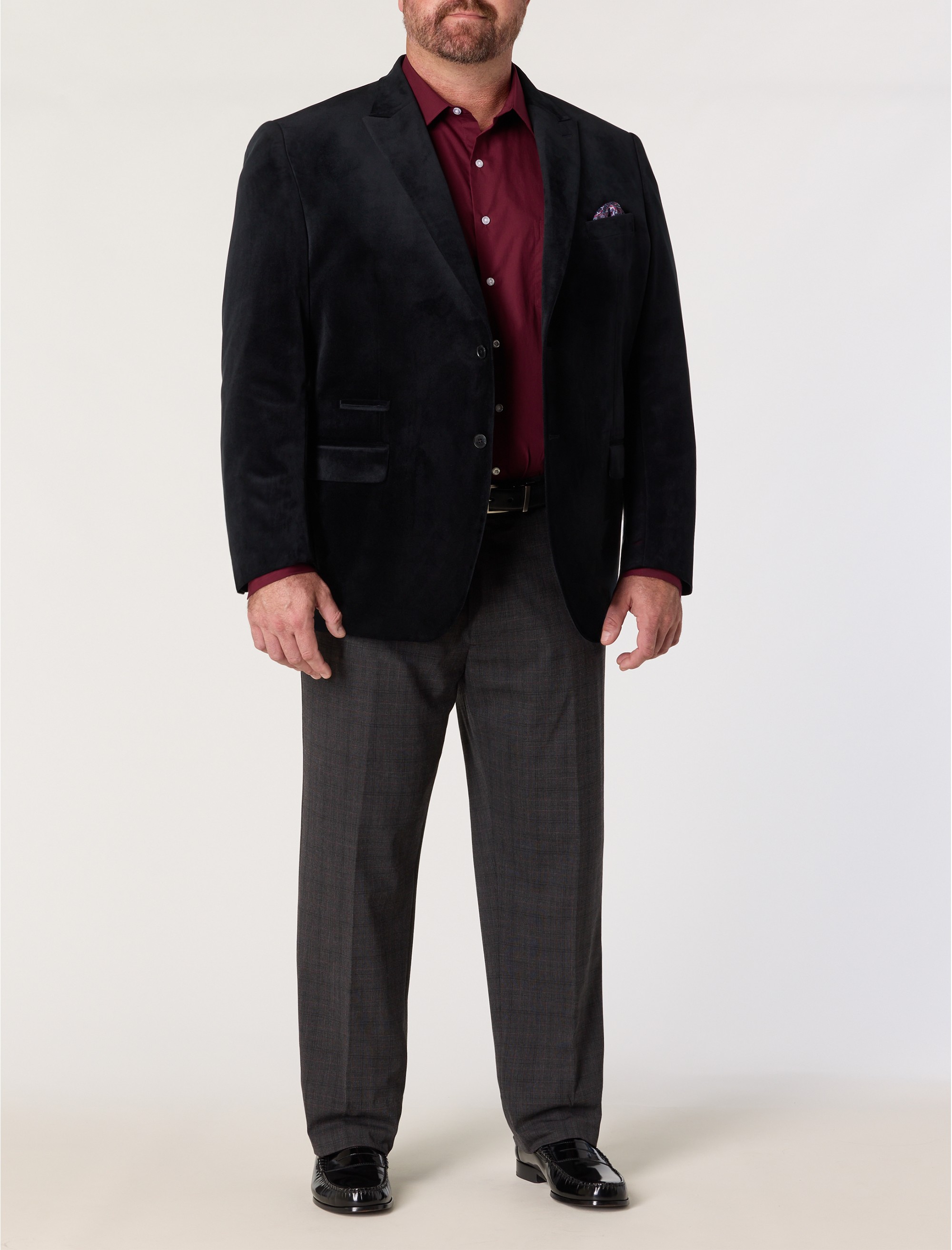 Jacket Relaxer Velvet Sport Coat - thumbnail 2