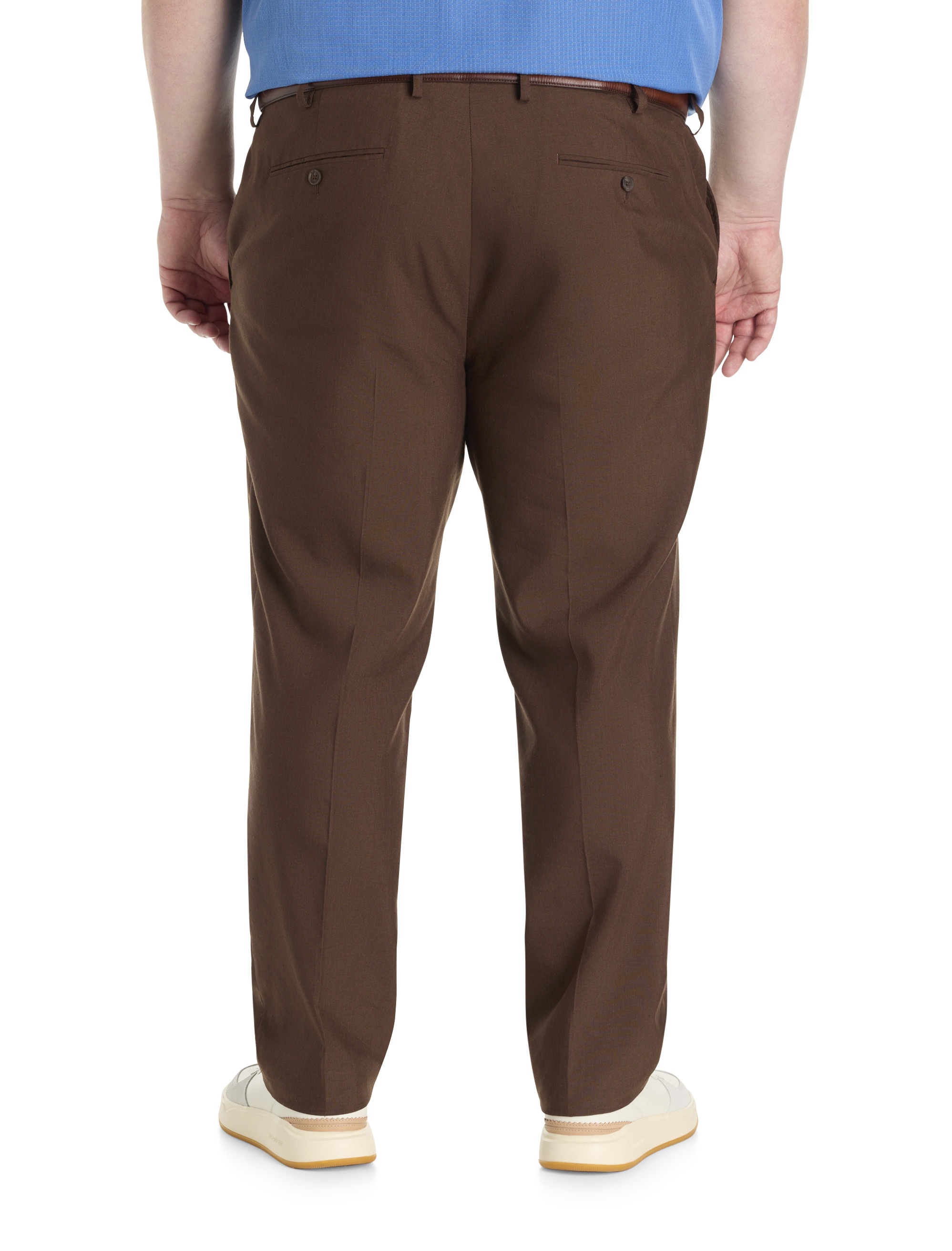 princess polly baby blue dress Women's Brown Dress Pants