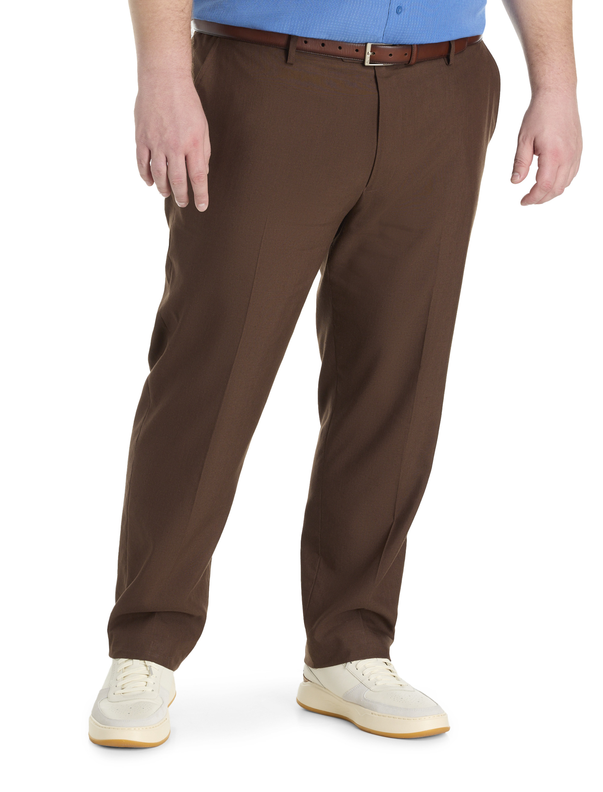 Big + Tall | Oak Hill Linen Blend Suit Pants | DXL