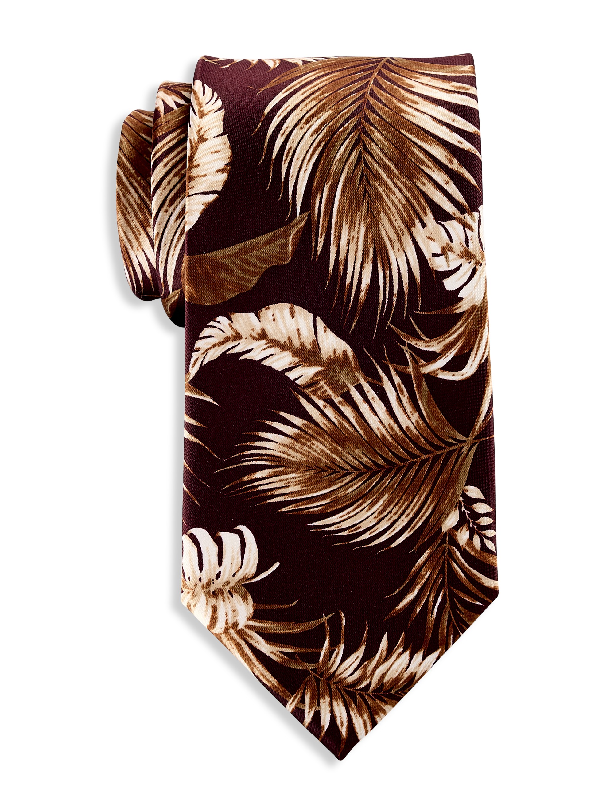 Tropical Leaves Tie