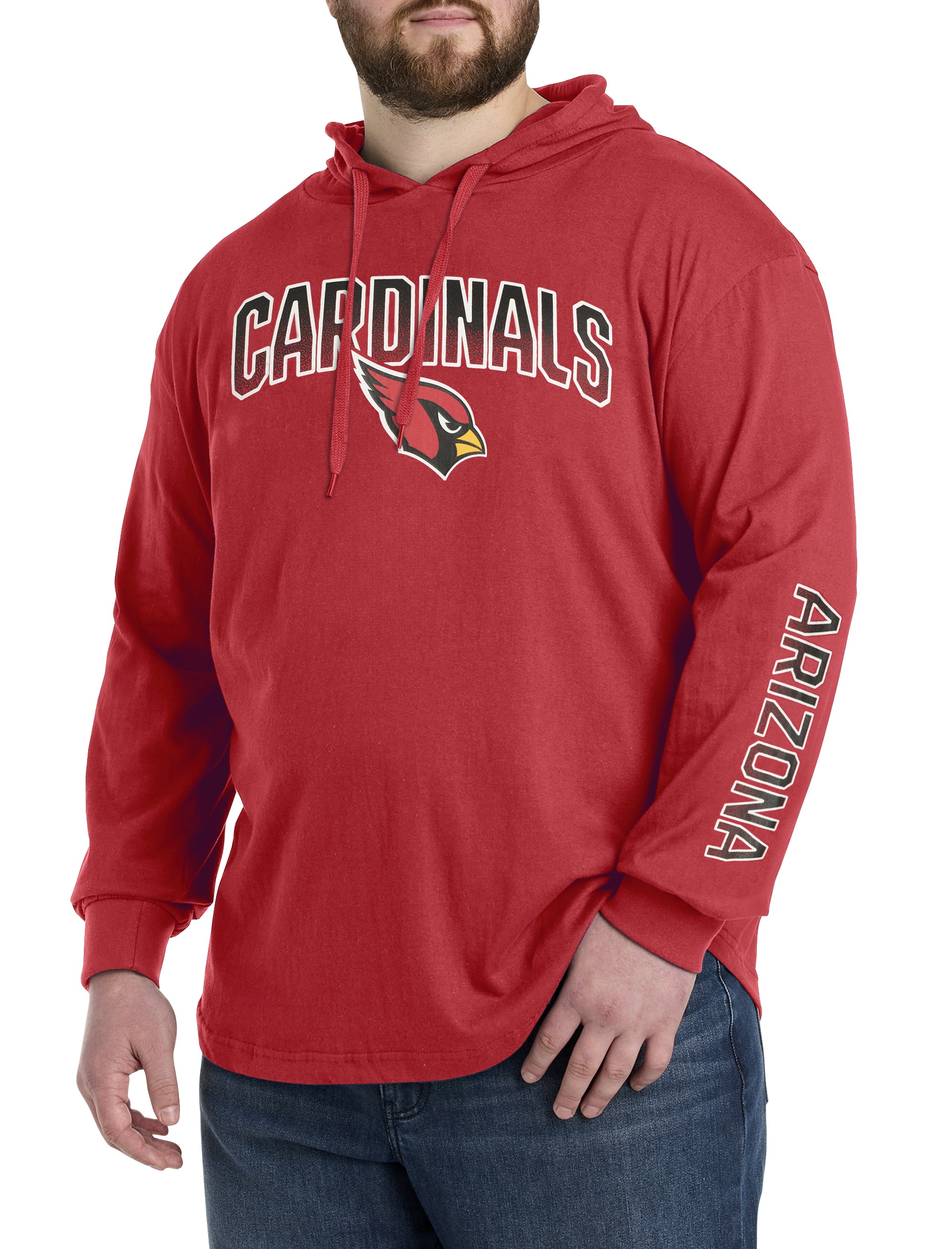 Graphic Long-Sleeve Hooded T-Shirt