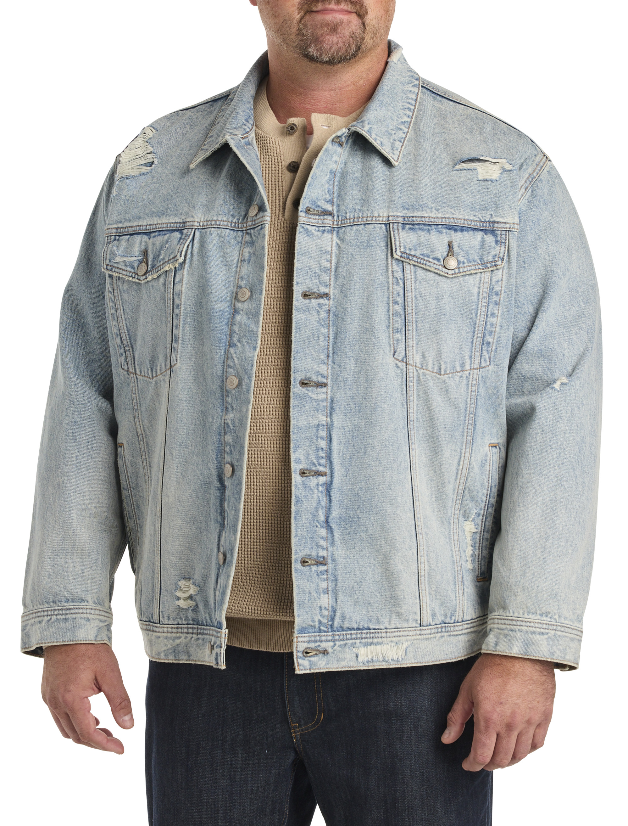 Destructed Denim Jacket