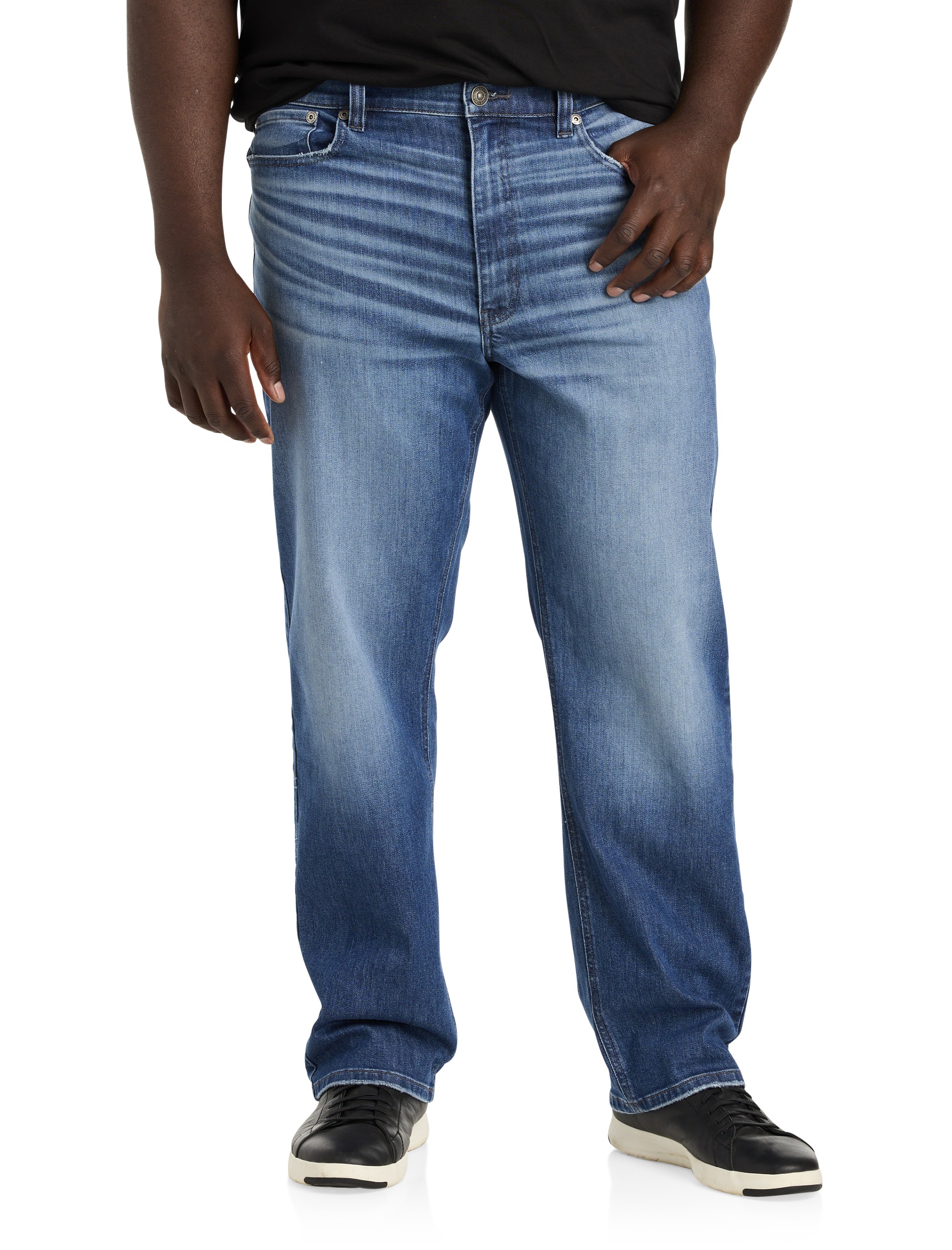 Relaxed-Fit Stretch Jeans
