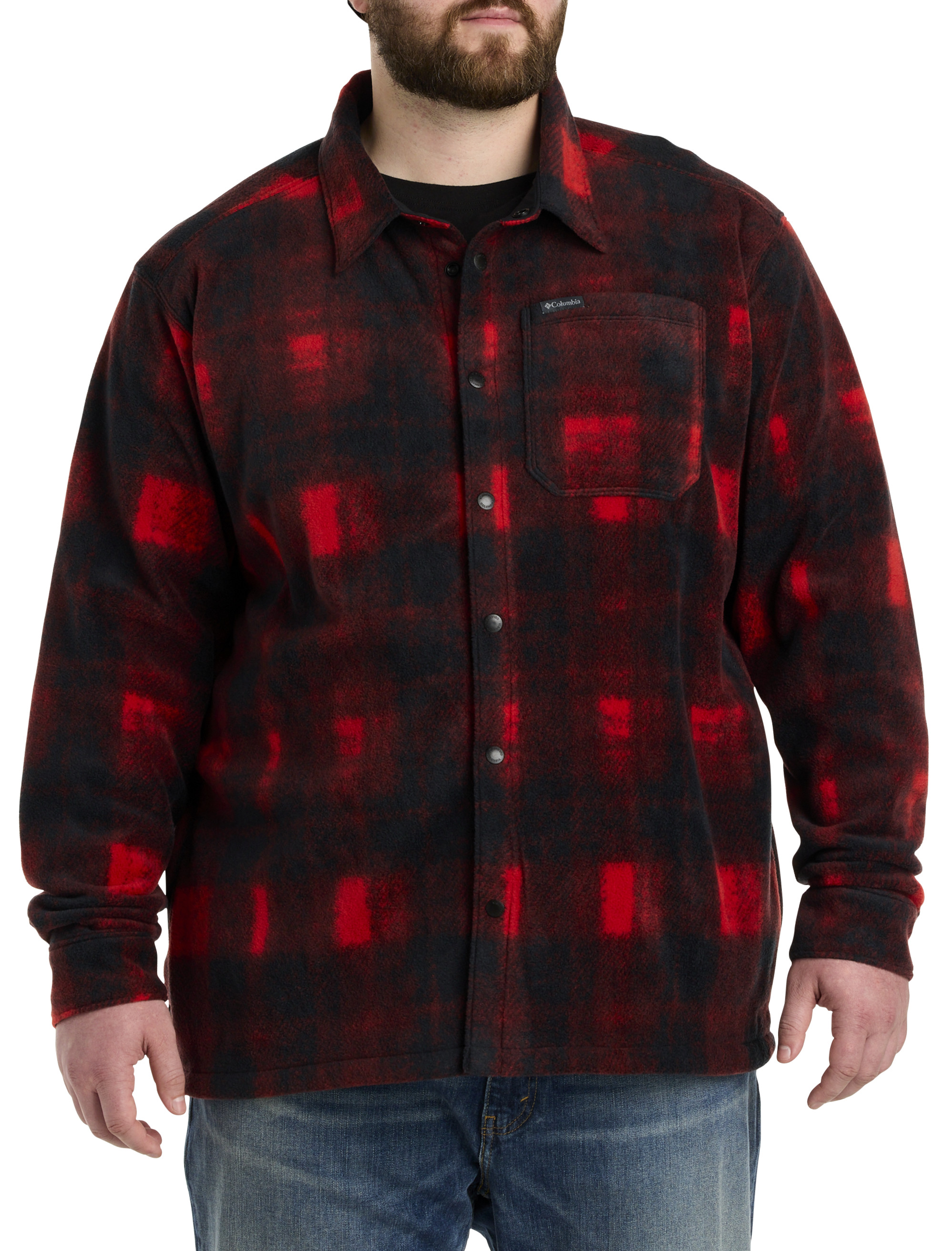 Big + Tall | Columbia Steens Mountain™ Printed Shirt Jacket | DXL
