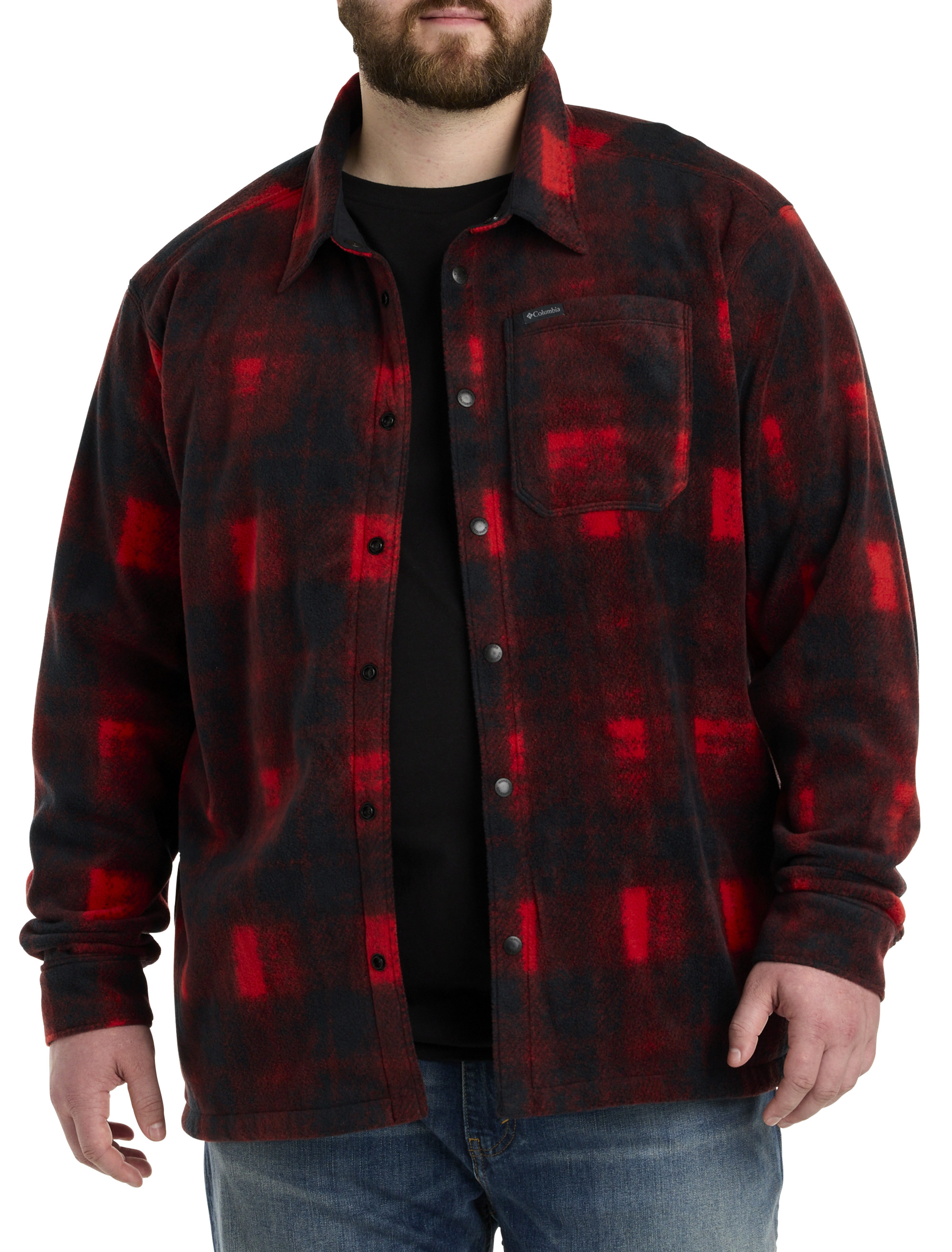 Big + Tall | Columbia Steens Mountain™ Printed Shirt Jacket | DXL