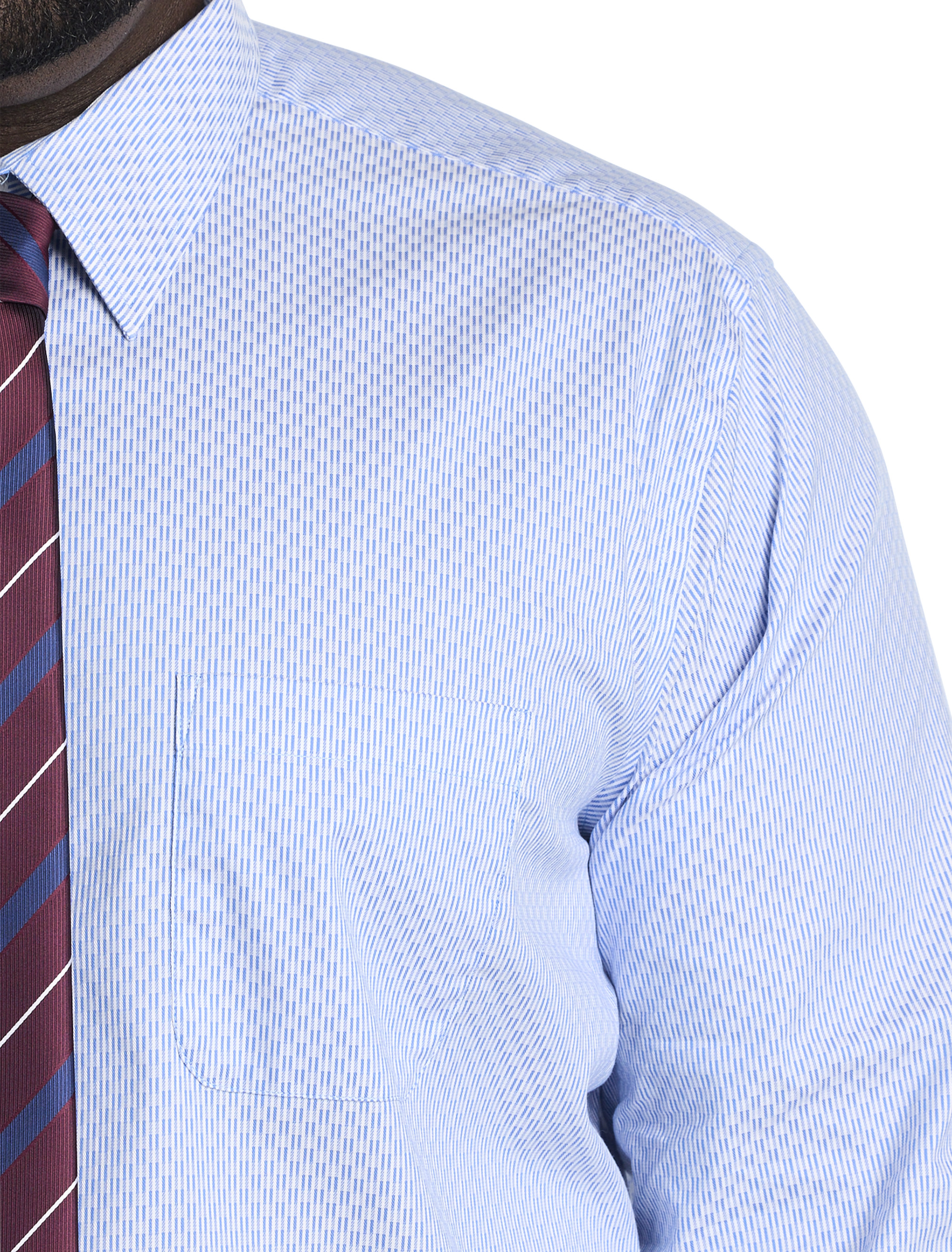 Grid Patterned Dress Shirt