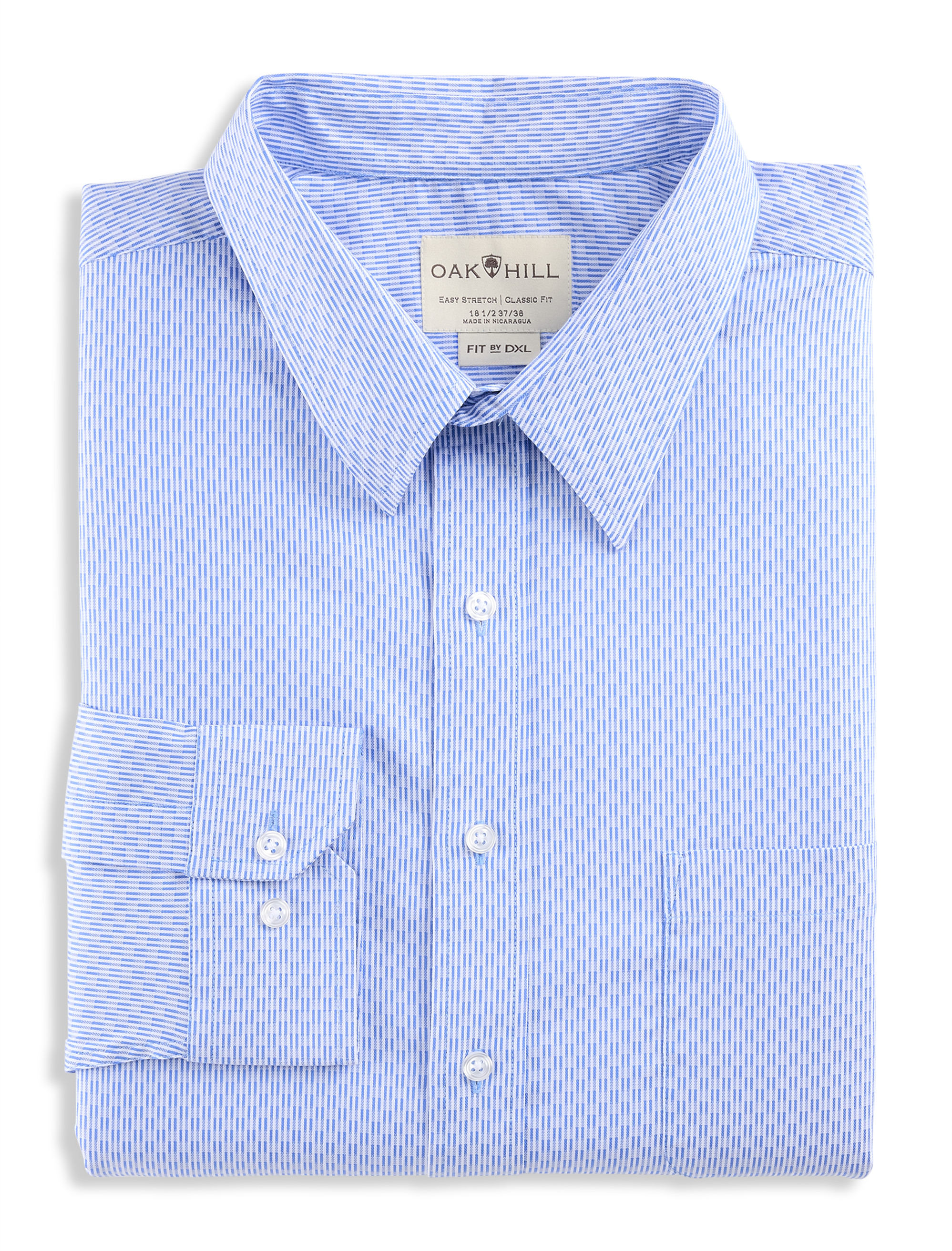 Grid Patterned Dress Shirt
