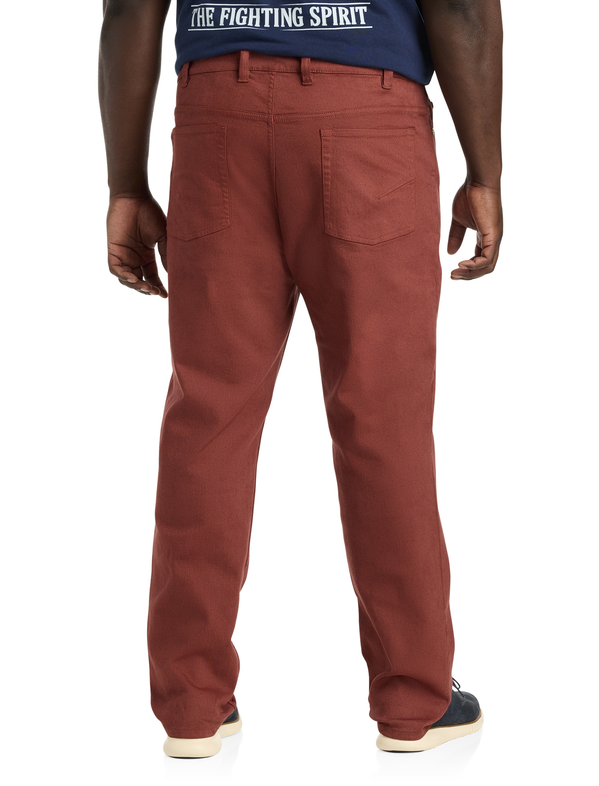 Athletic-Fit 5-Pocket Everyday Stretch Twill Pants - thumbnail 2