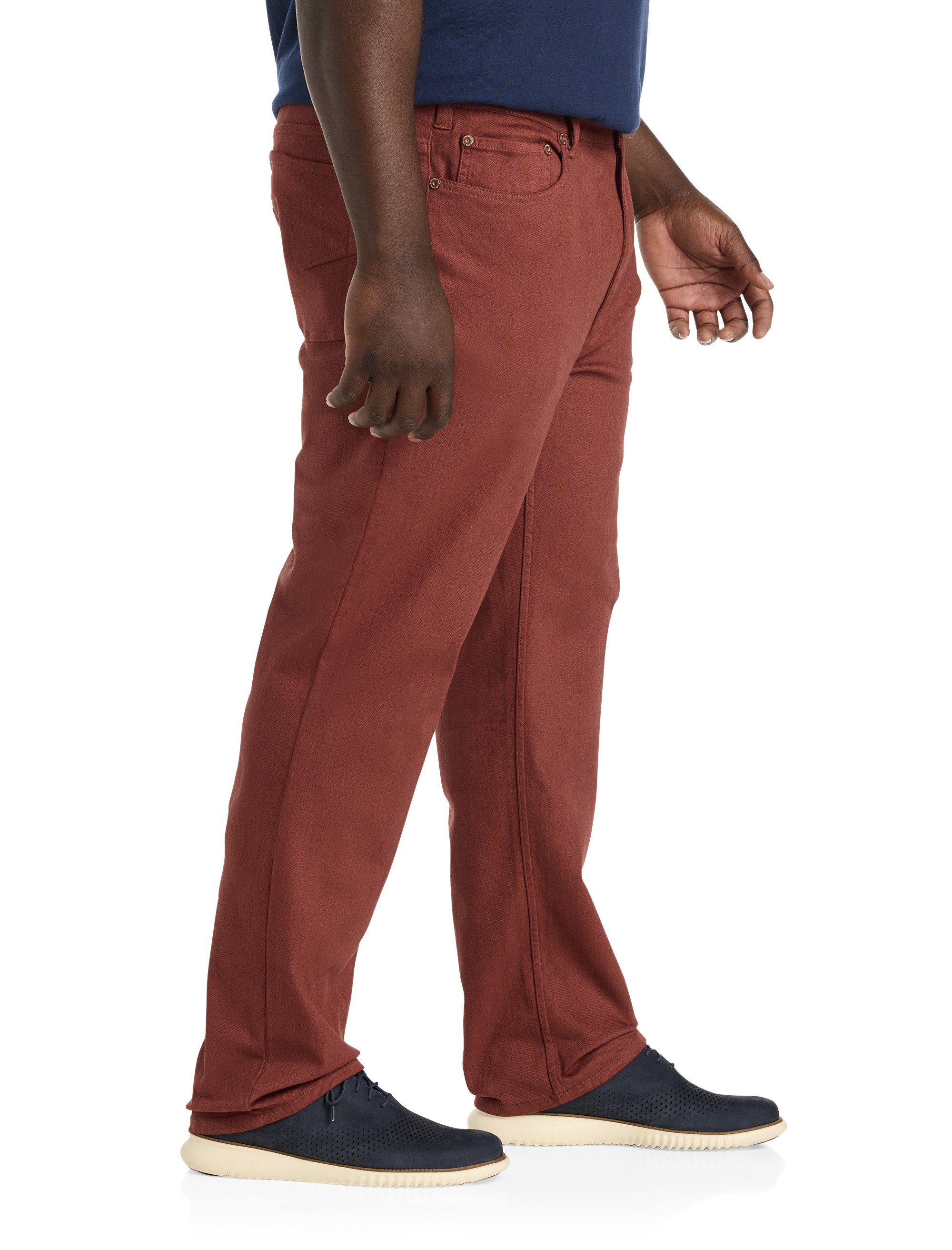 Athletic-Fit 5-Pocket Everyday Stretch Twill Pants - thumbnail 3