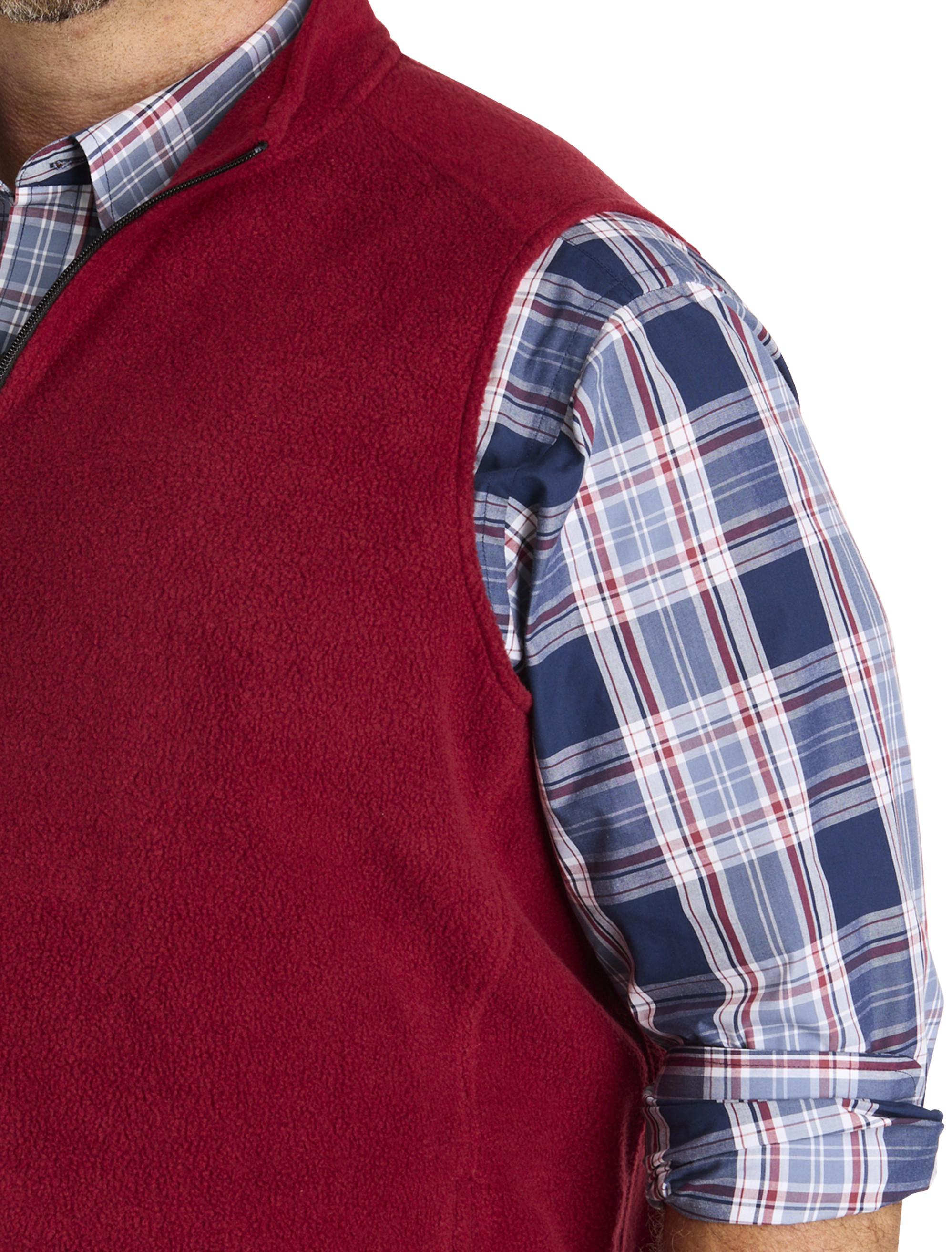 Big + Tall | Harbor Bay Polar Fleece Vest | DXL