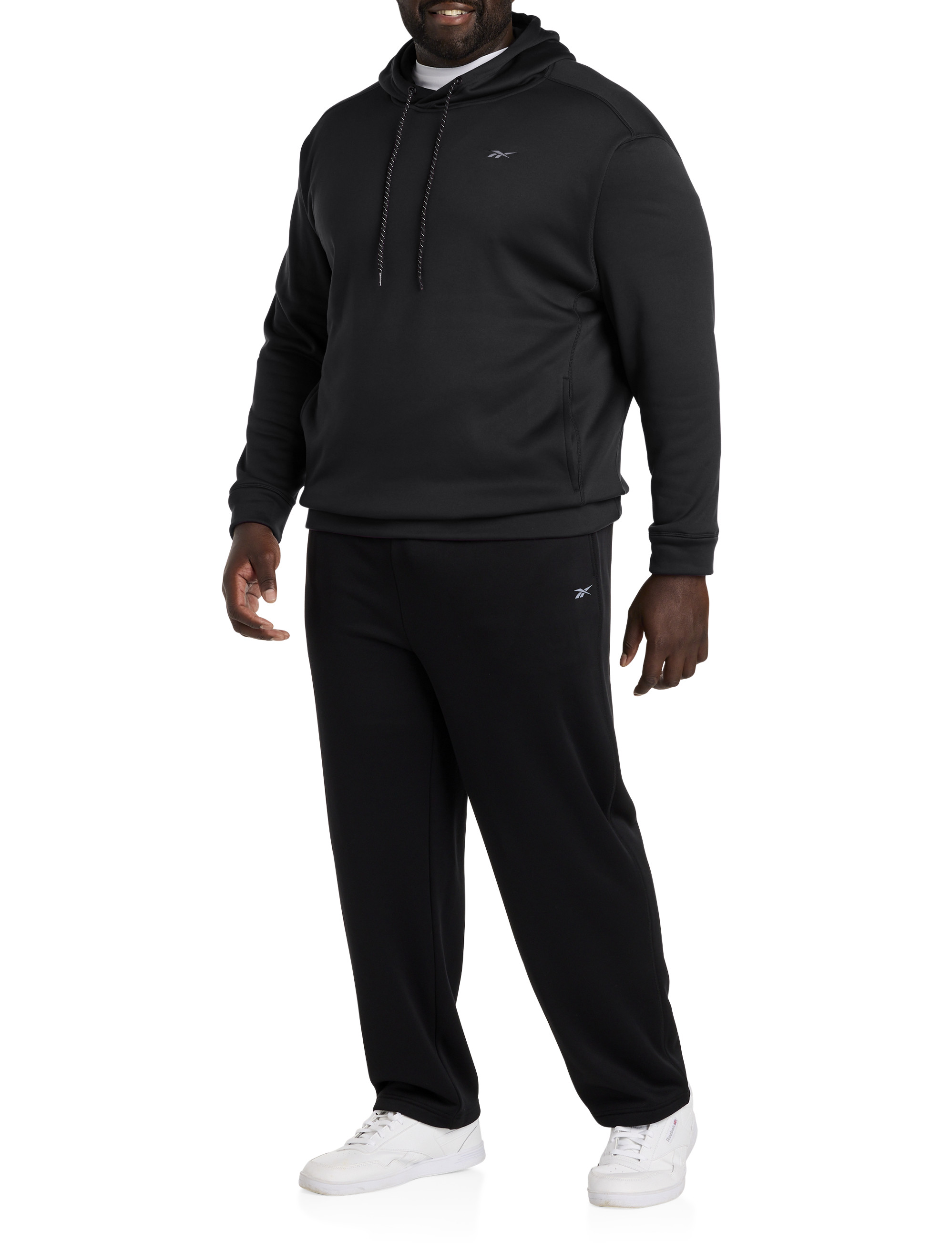 Big + Tall | Reebok Performance Fleece Pullover Hoodie | DXL