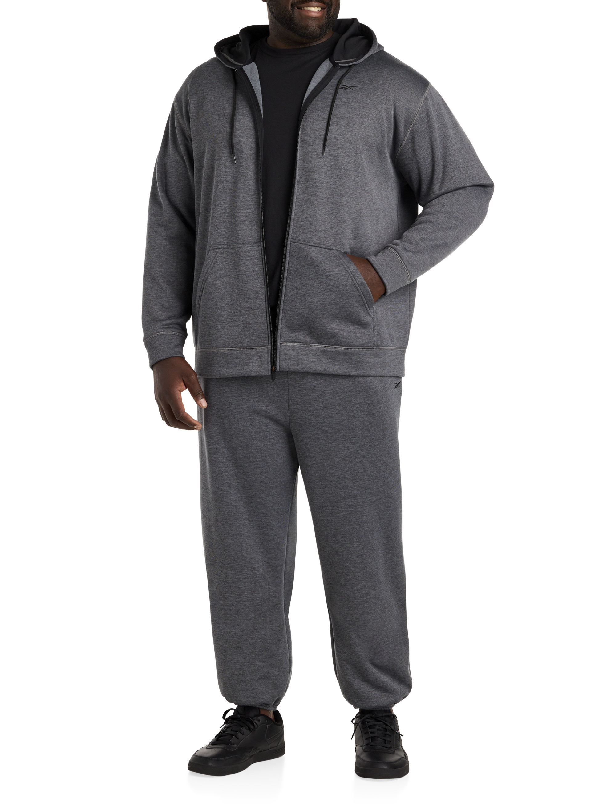 Big + Tall | Reebok Performance Zip-Front Hoodie | DXL