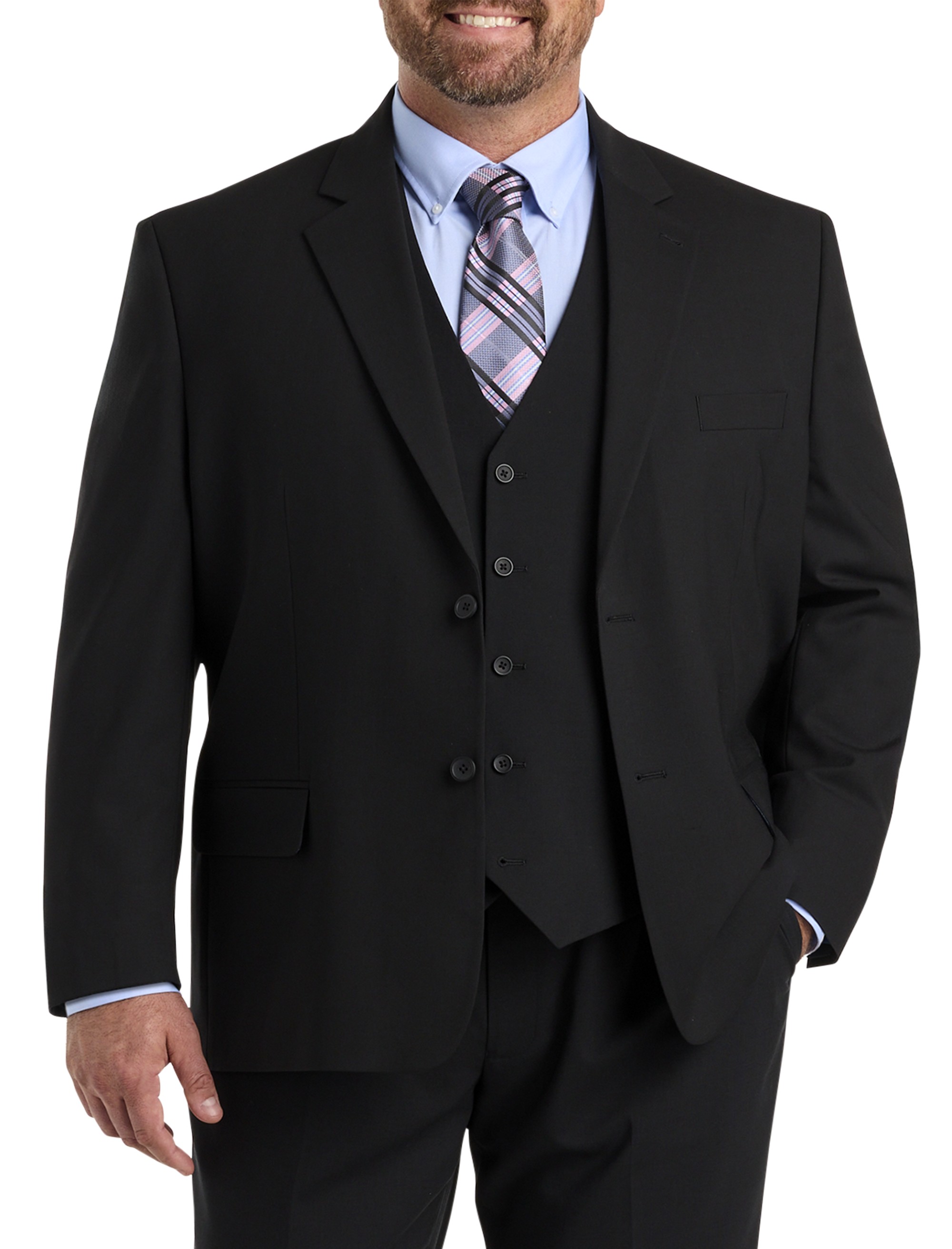 Perfect Fit Jacket-Relaxer Suit Jacket