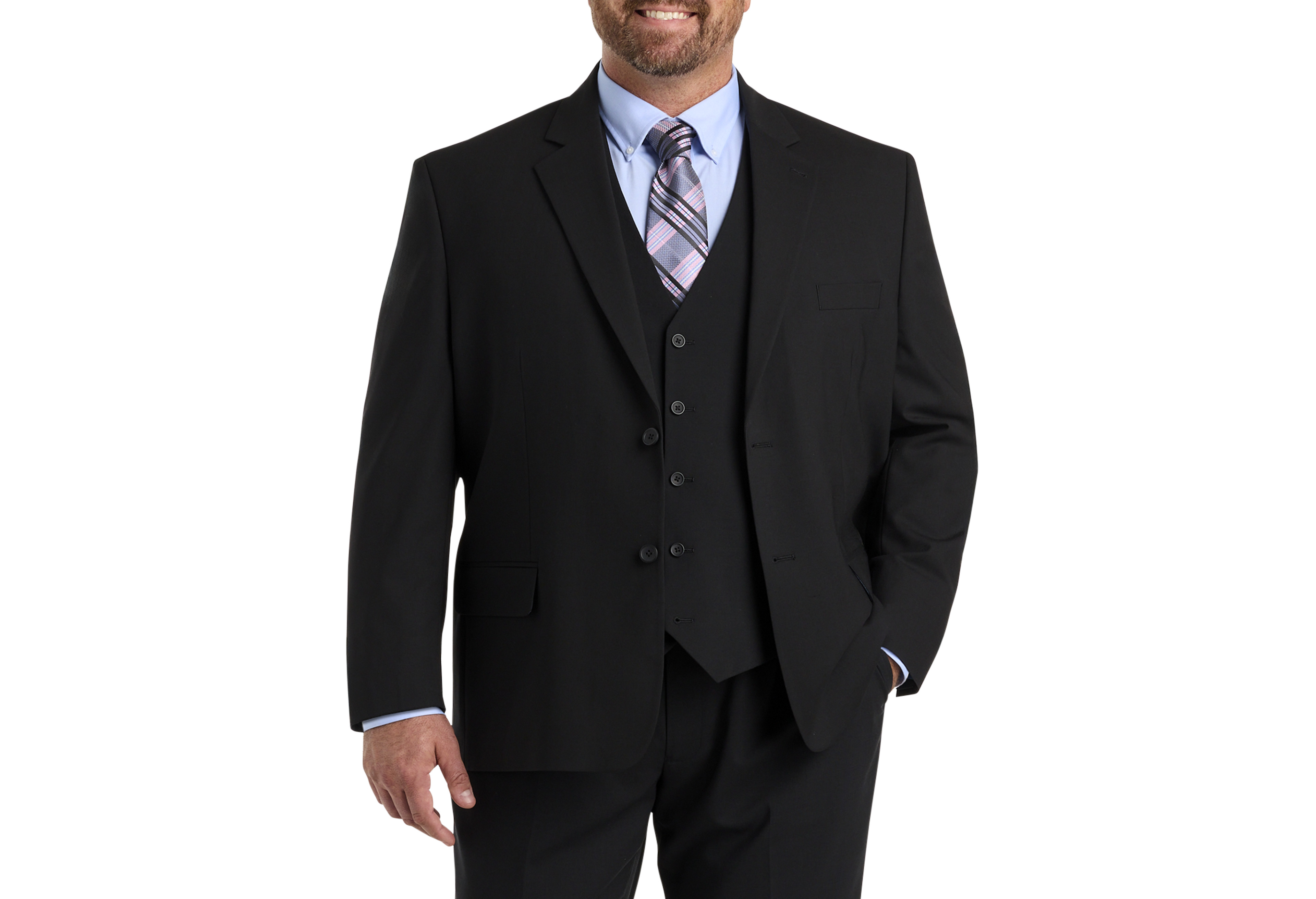 Perfect Fit Jacket-Relaxer Suit Jacket