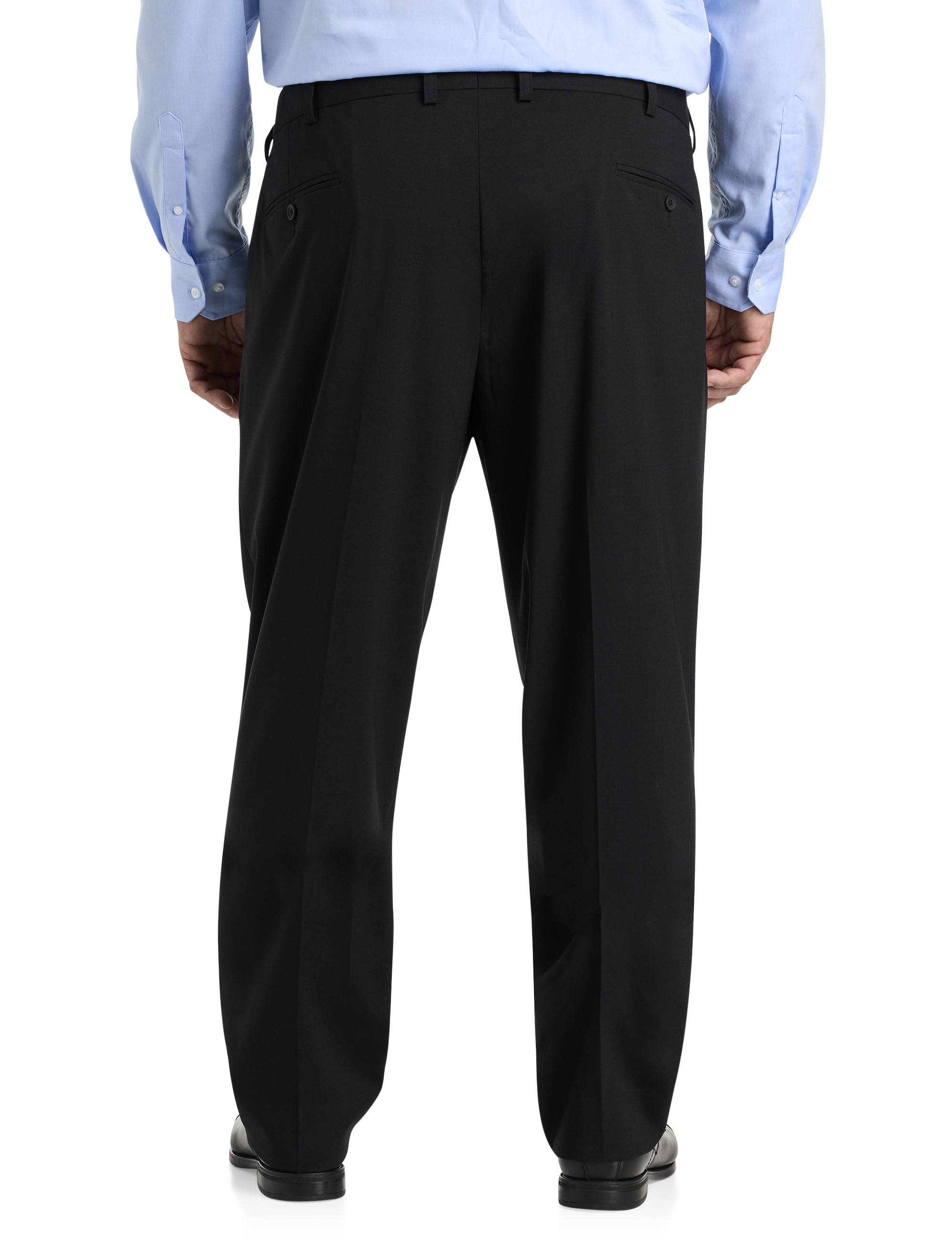 Big + Tall | Oak Hill Perfect Fit Waist-Relaxer Pleated Suit Pants
