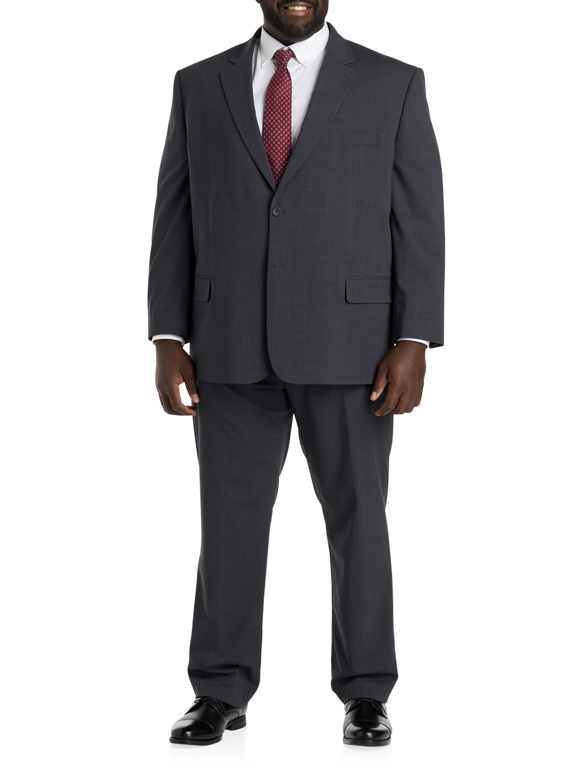 Big + Tall | Oak Hill Perfect Fit Jacket-Relaxer Suit Jacket | DXL
