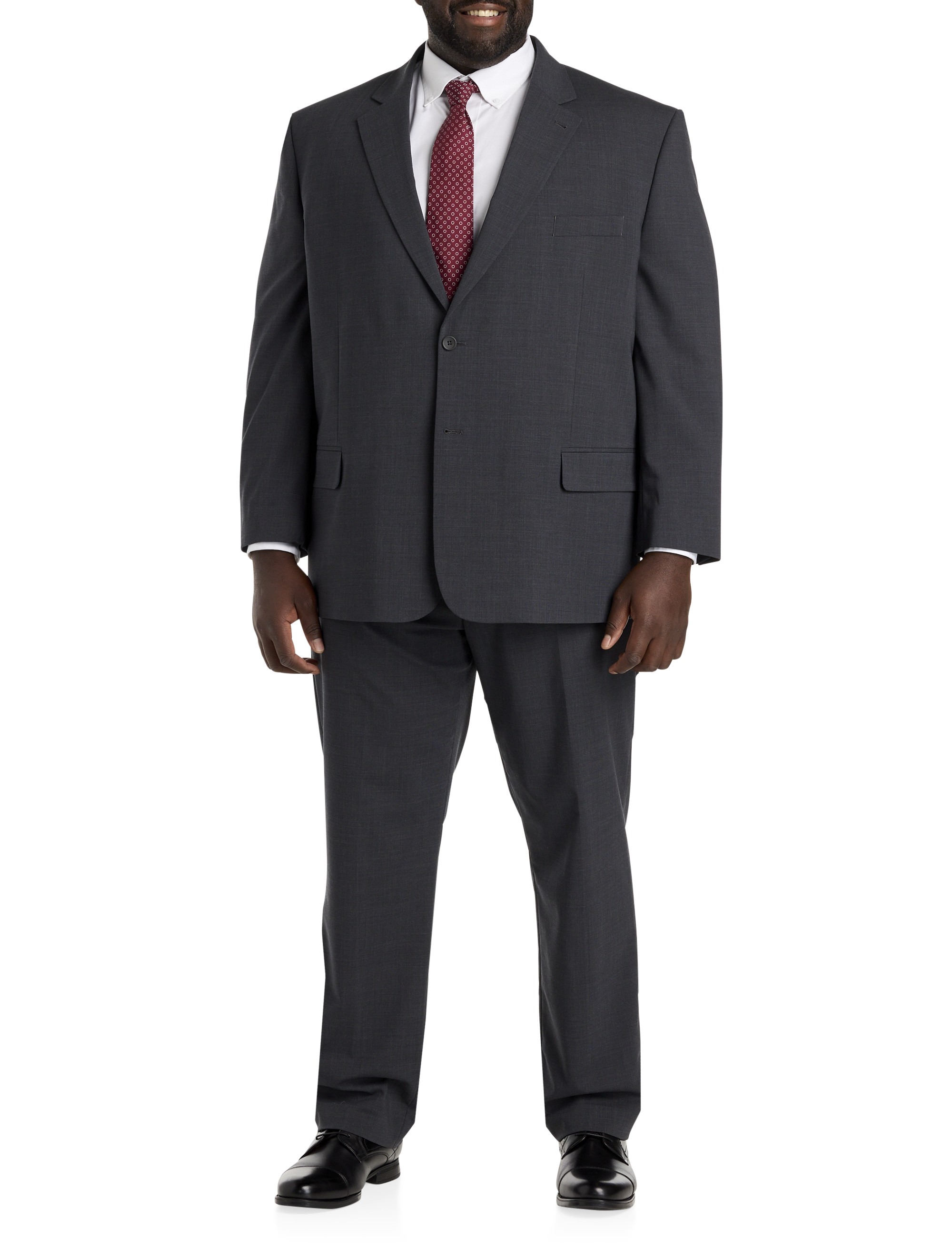 Perfect Fit Waist-Relaxer Pleated Suit Pants - thumbnail 4