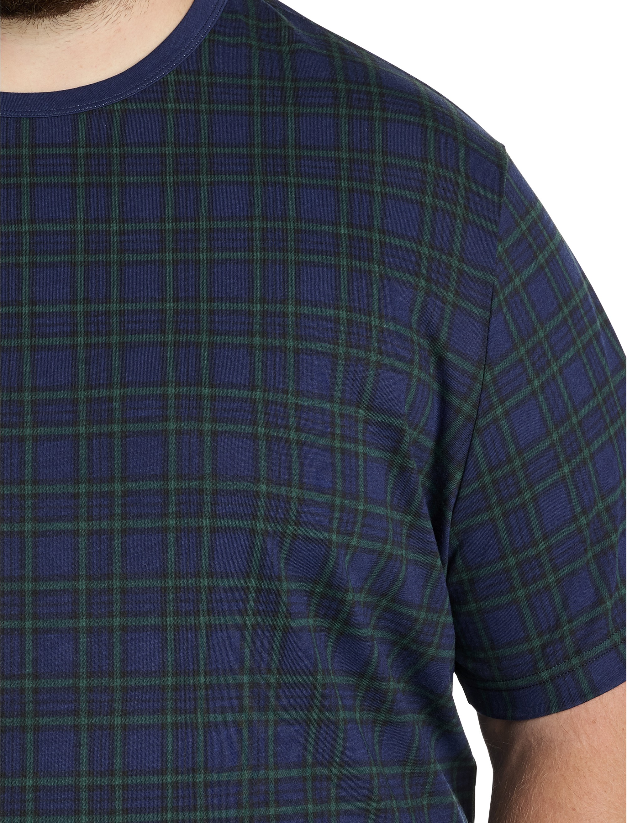 Moisture-Wicking Plaid T-Shirt - thumbnail 2