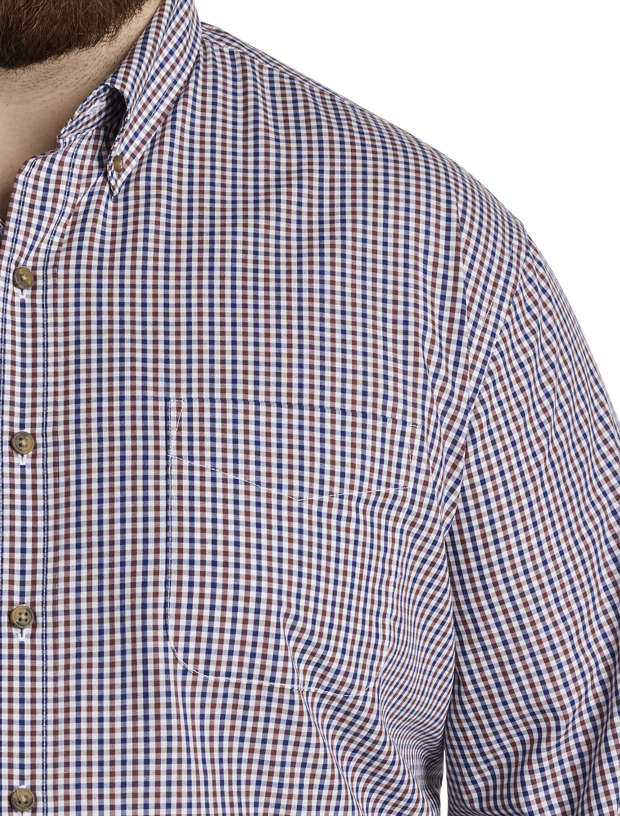 Easy-Care Check Sport Shirt