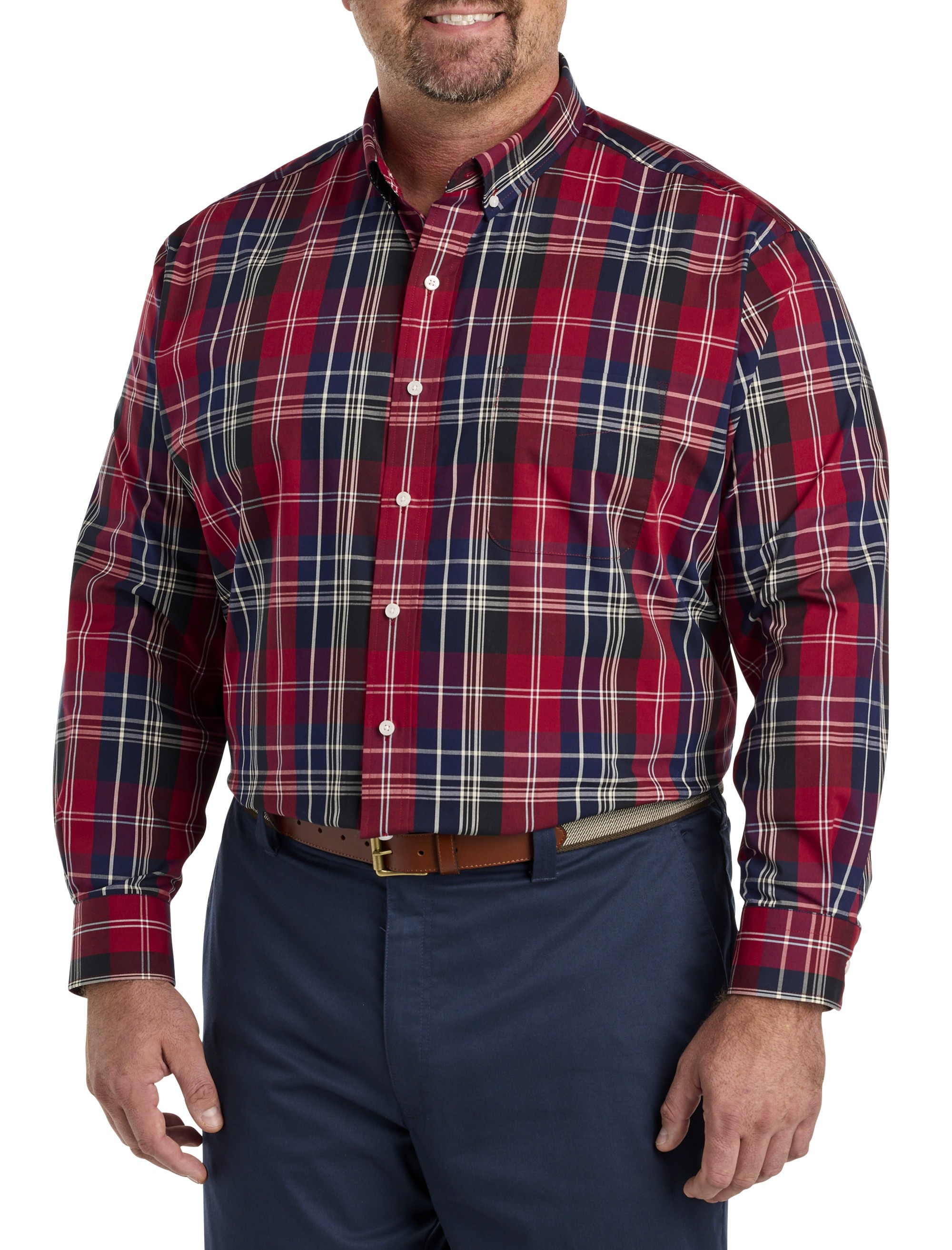 Large Plaid Sport Shirt - thumbnail 2