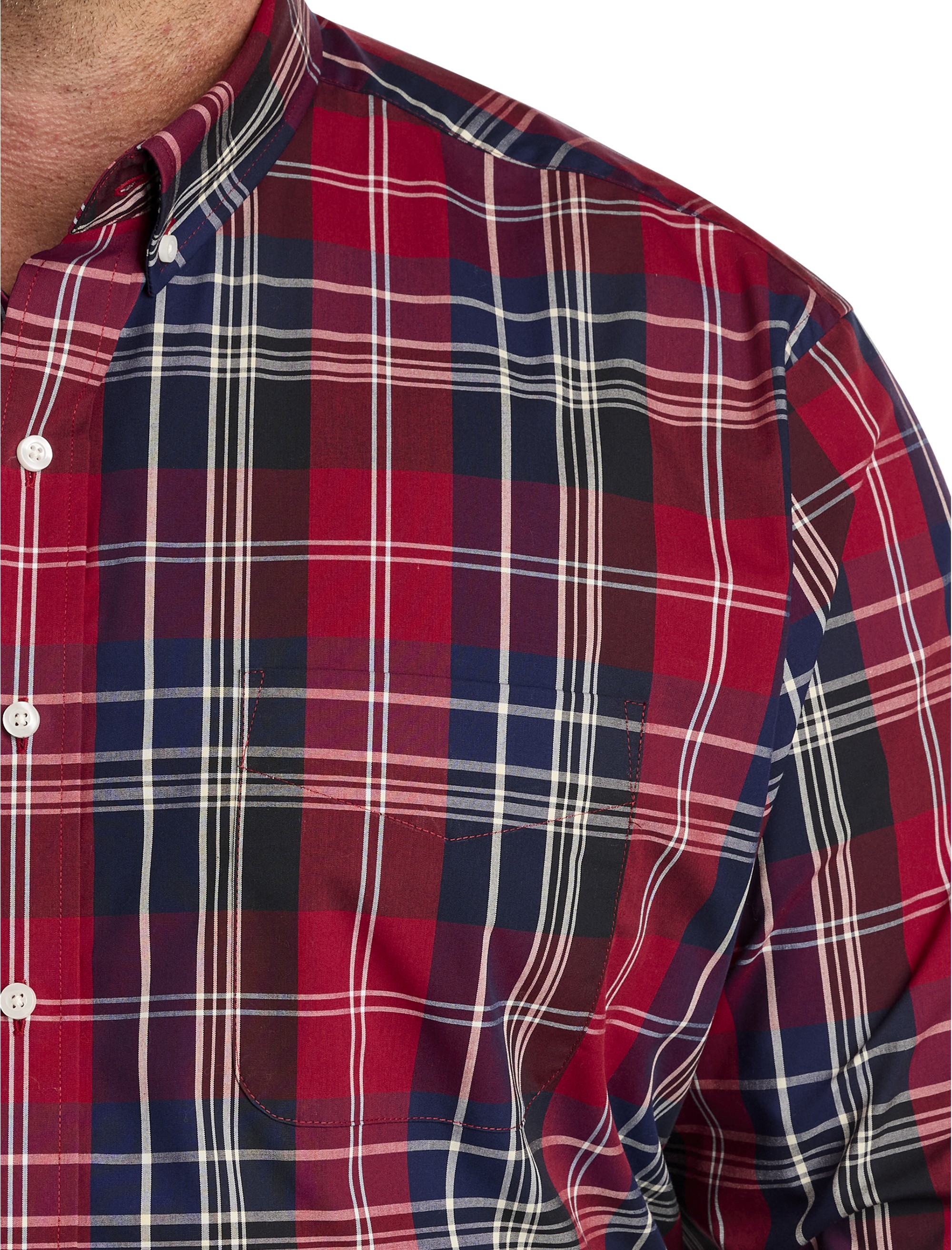 Large Plaid Sport Shirt - thumbnail 3