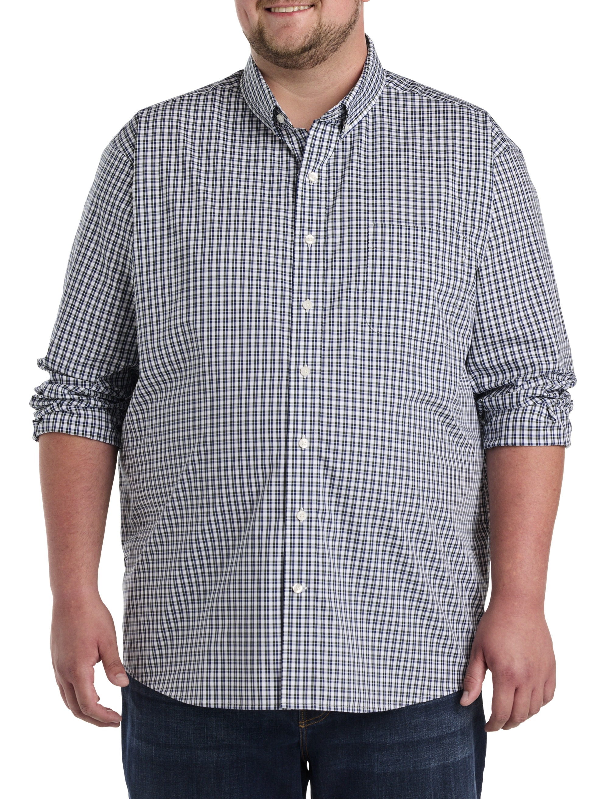 Men's Casual Checkered Shirts | DXL