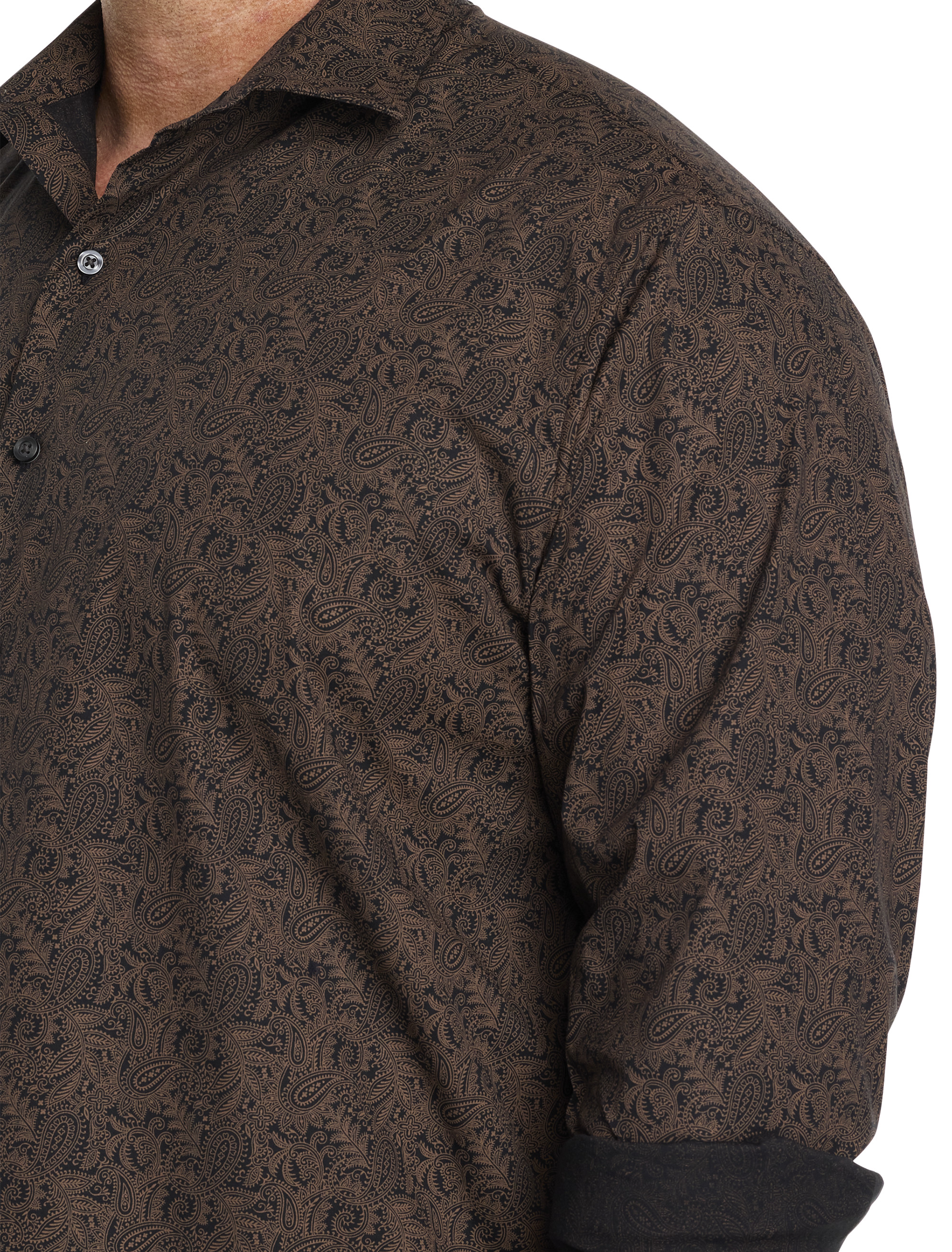 Big + Tall | Synrgy Paisley Print Sport Shirt | DXL
