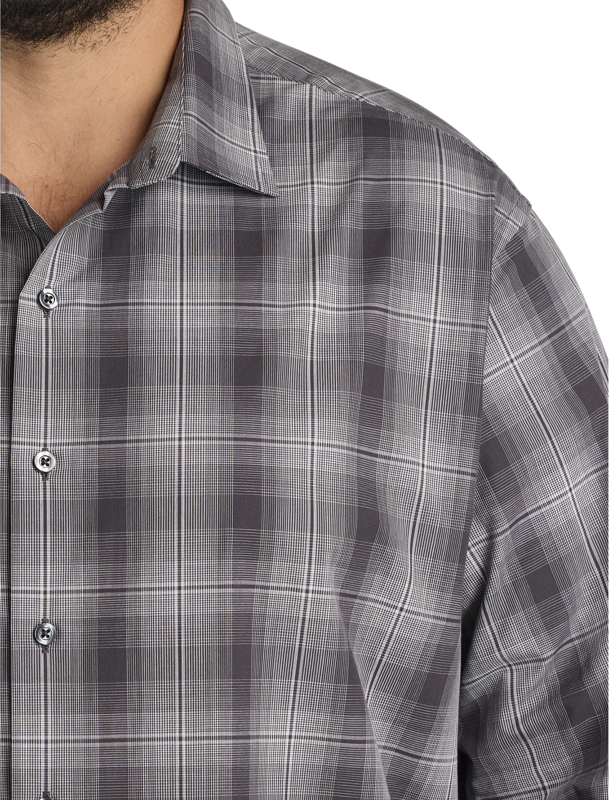 Large Plaid Sport Shirt - thumbnail 2