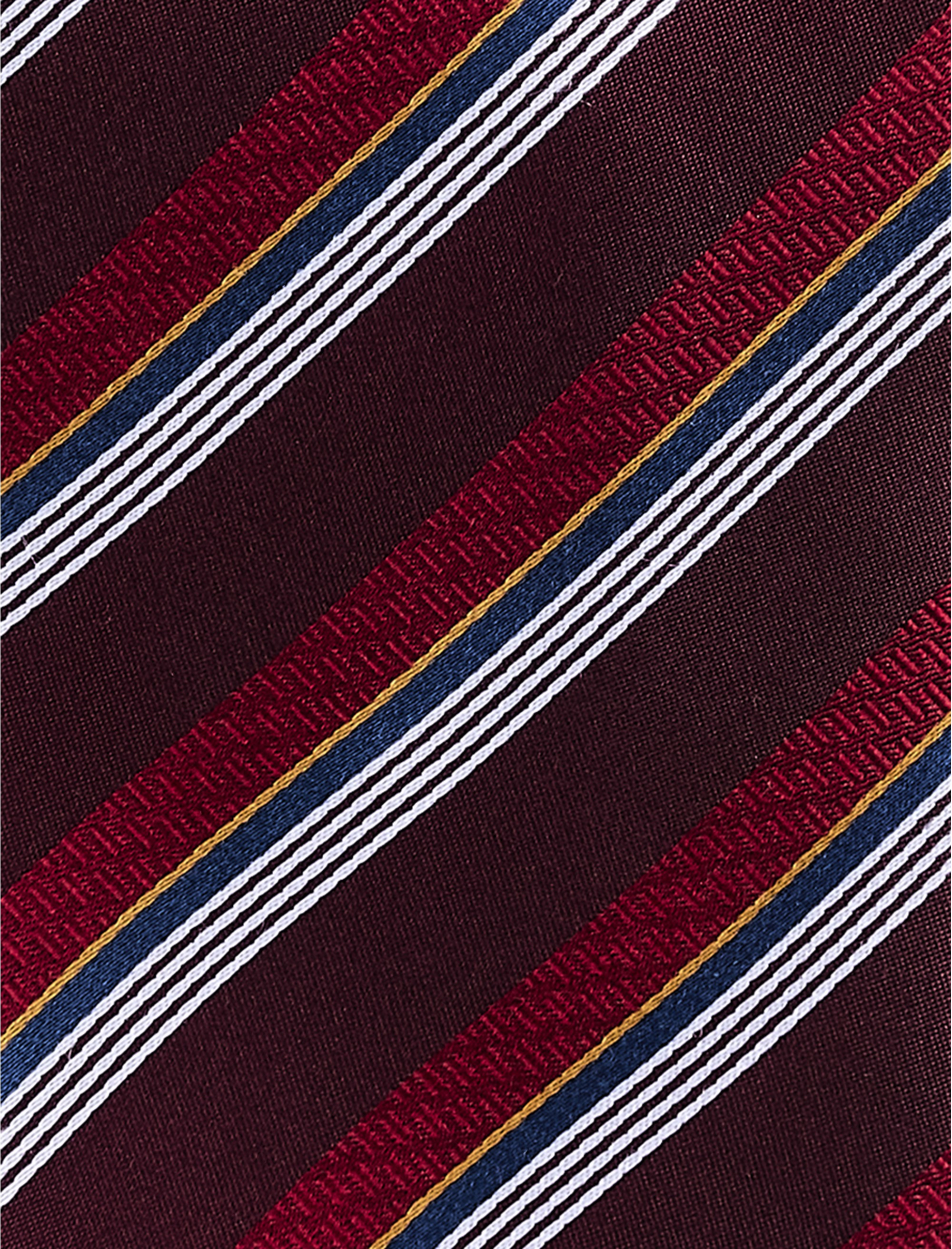 Striped Silk Tie - thumbnail 2