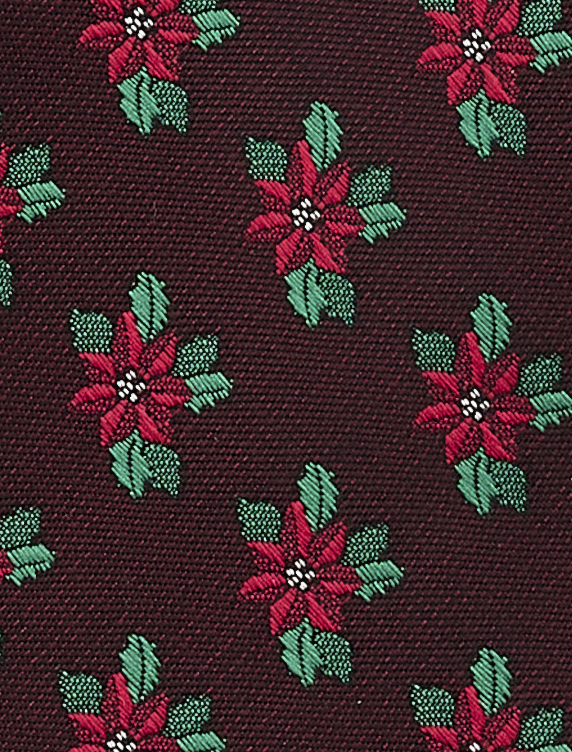 Poinsettia Tie