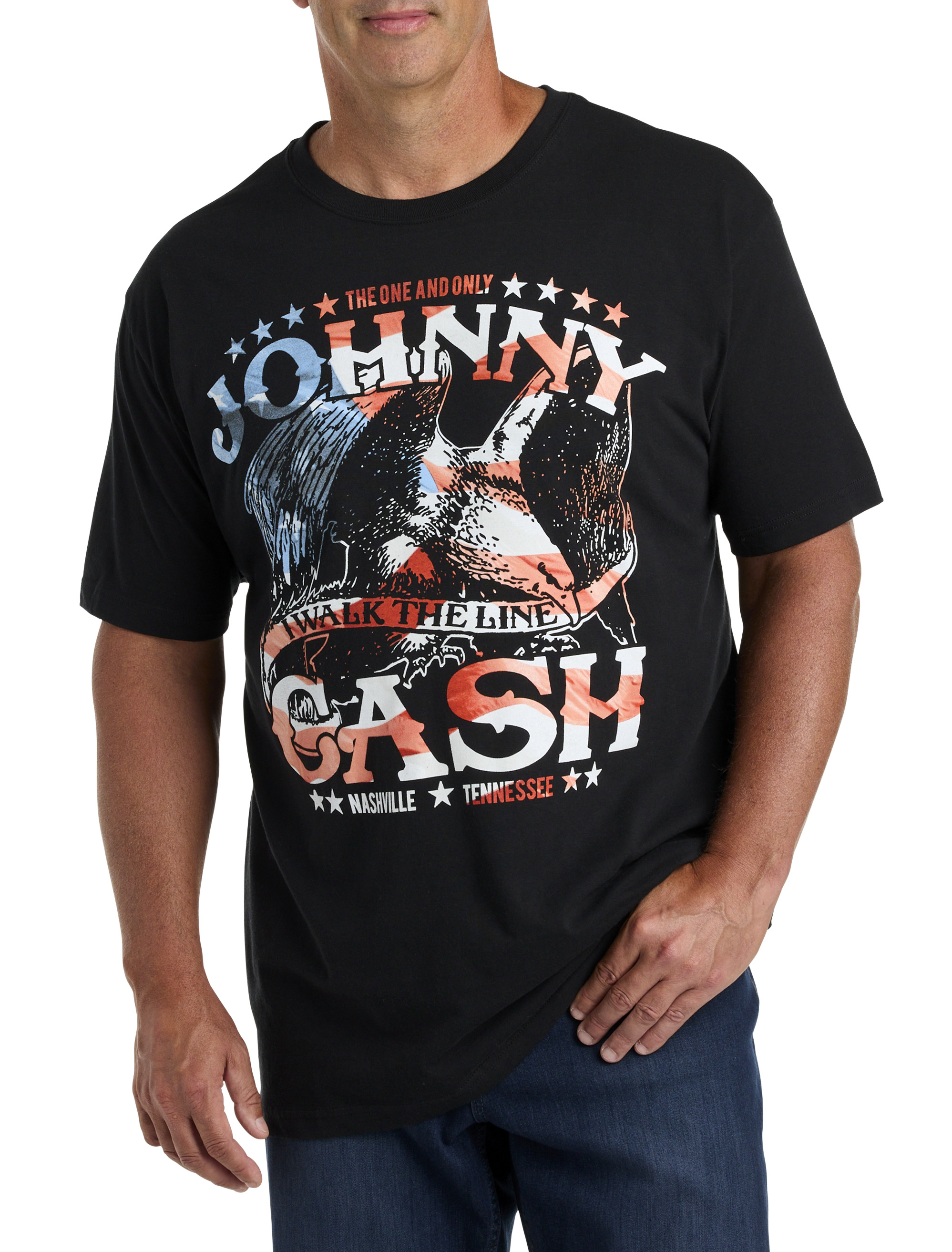 Big + Tall | Johnny Cash Graphic Tee | DXL