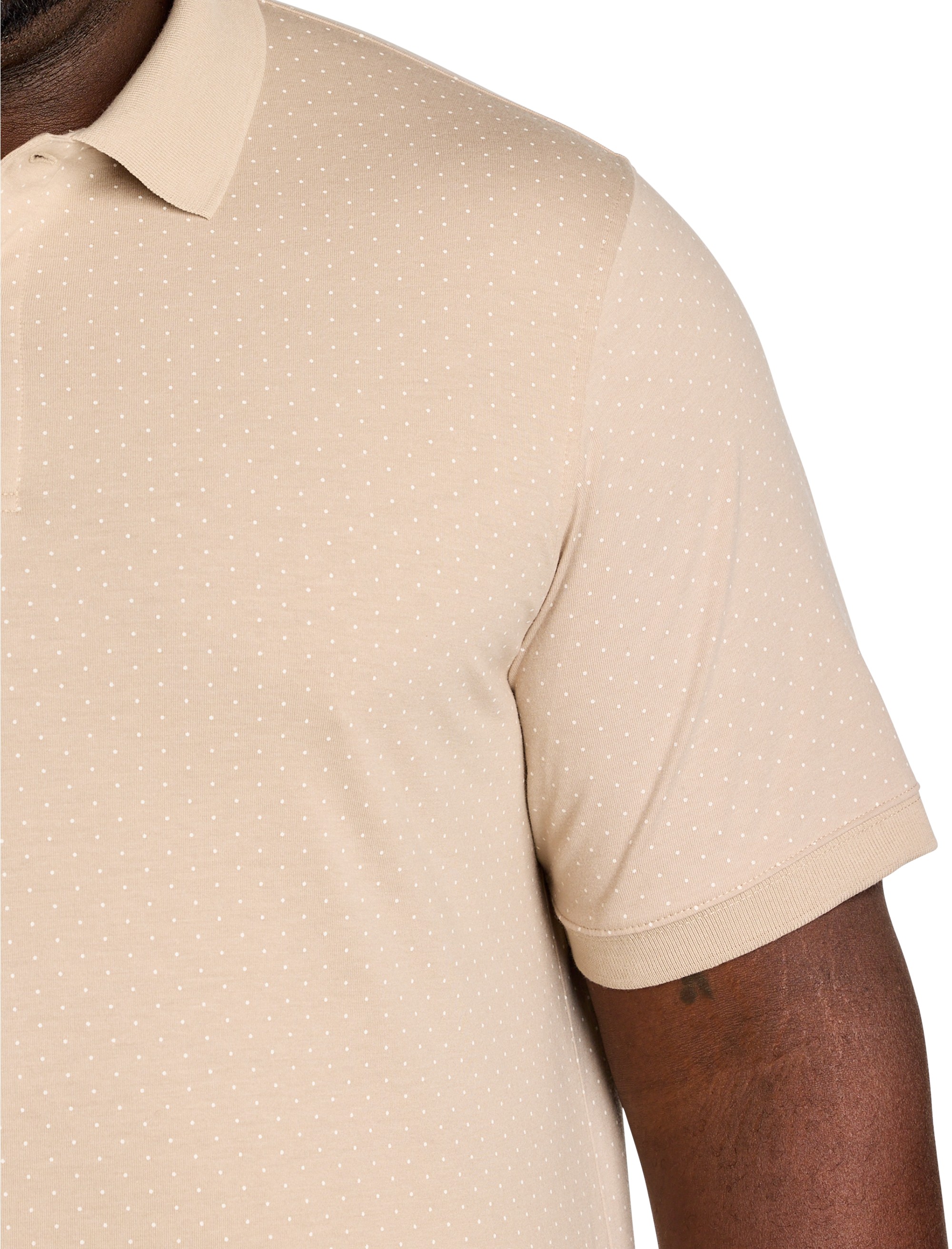Pin Dot Printed Polo Shirt - thumbnail 2