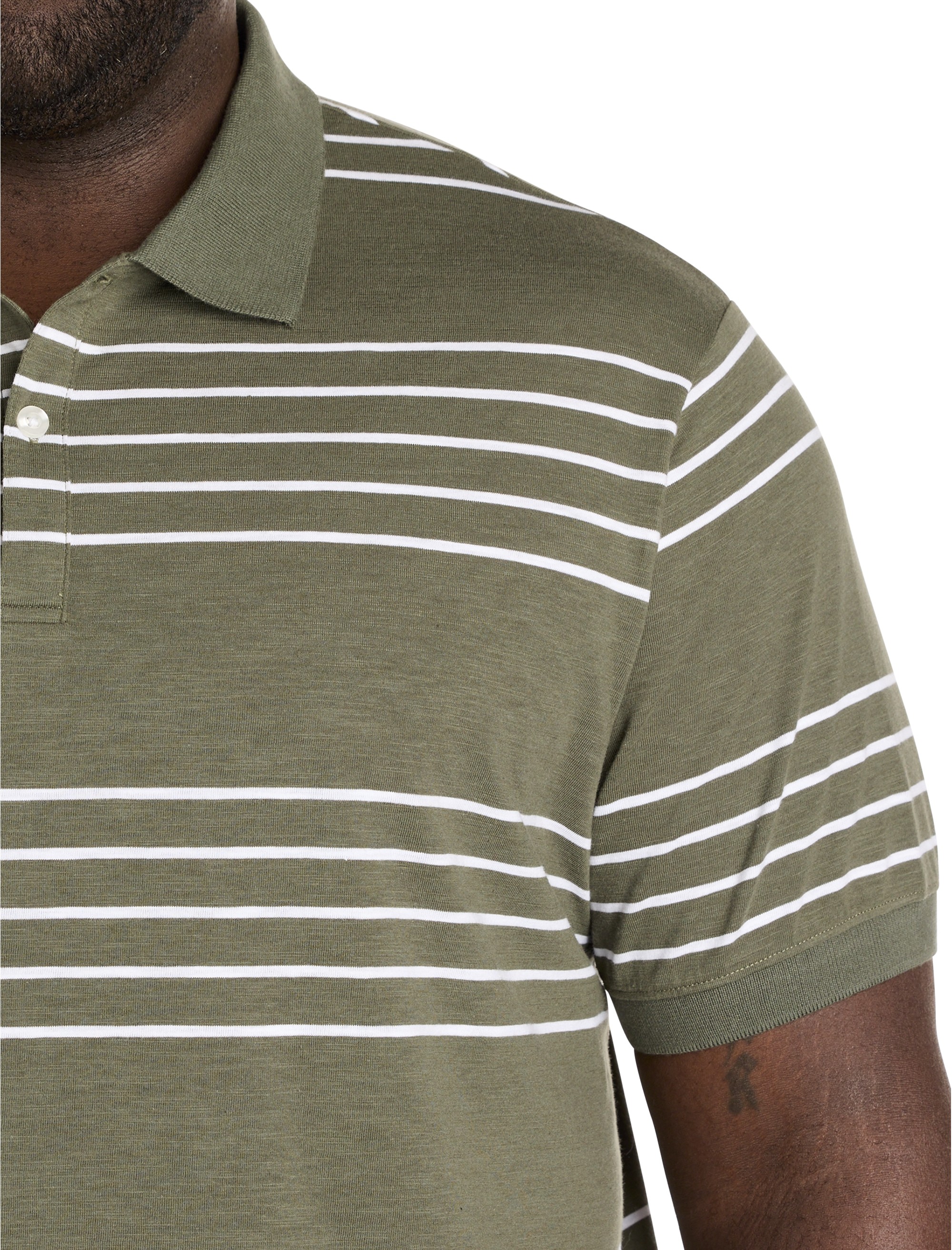 Striped Polo Shirt - thumbnail 2