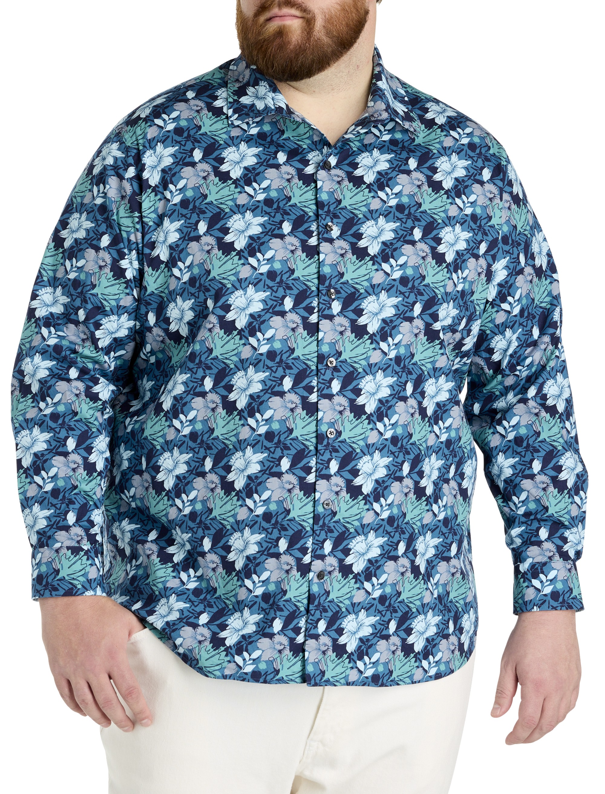 Floral Print Sport Shirt - thumbnail 2