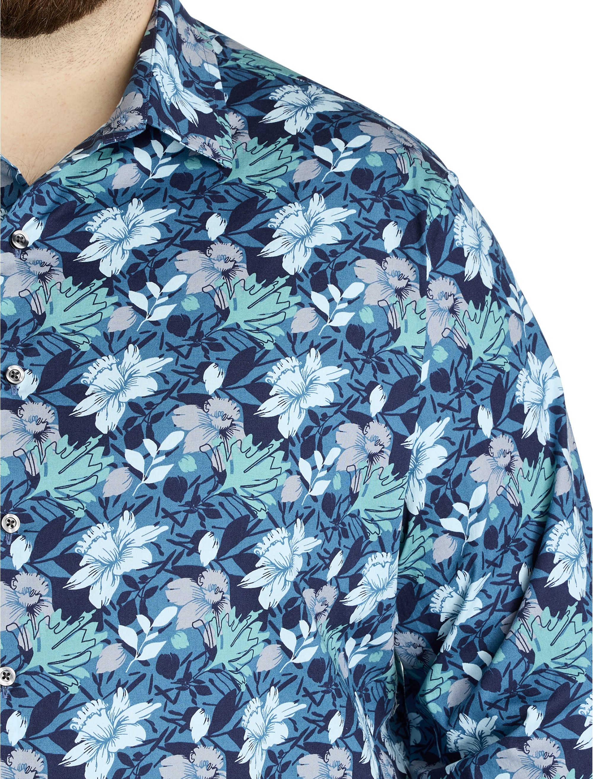 Floral Print Sport Shirt - thumbnail 3