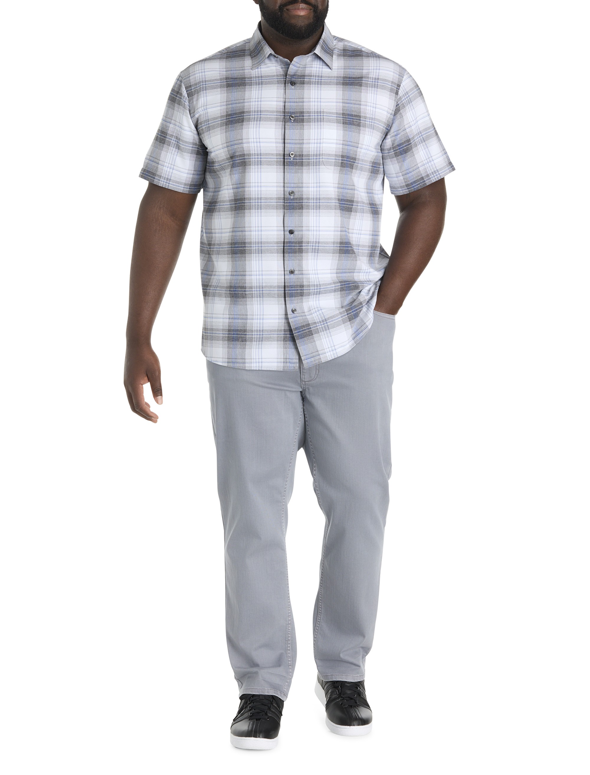 Athletic-Fit 5-Pocket Everyday Stretch Performance Twill Pants - thumbnail 4