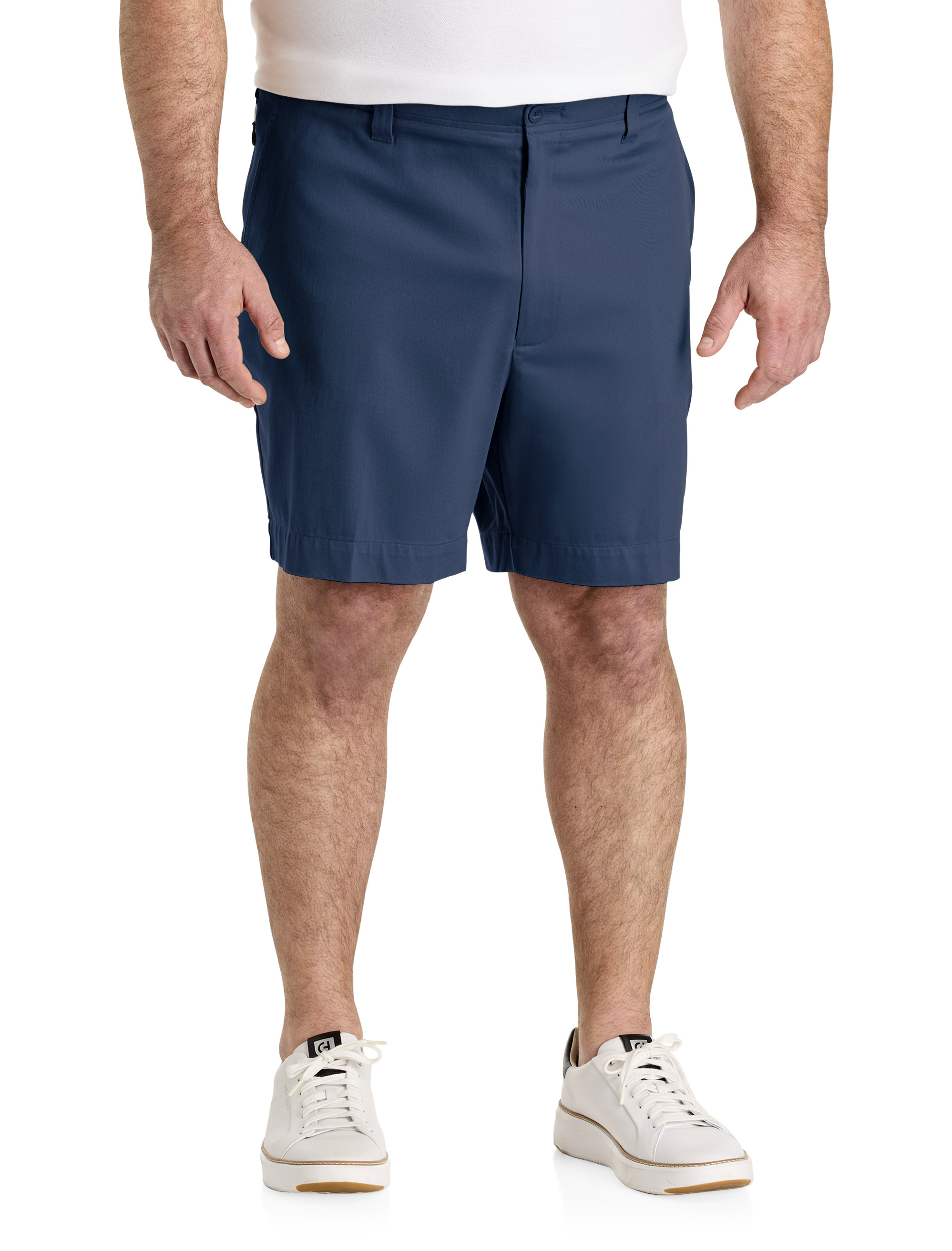 Men's Navy Blue Cargo Shorts | DXL