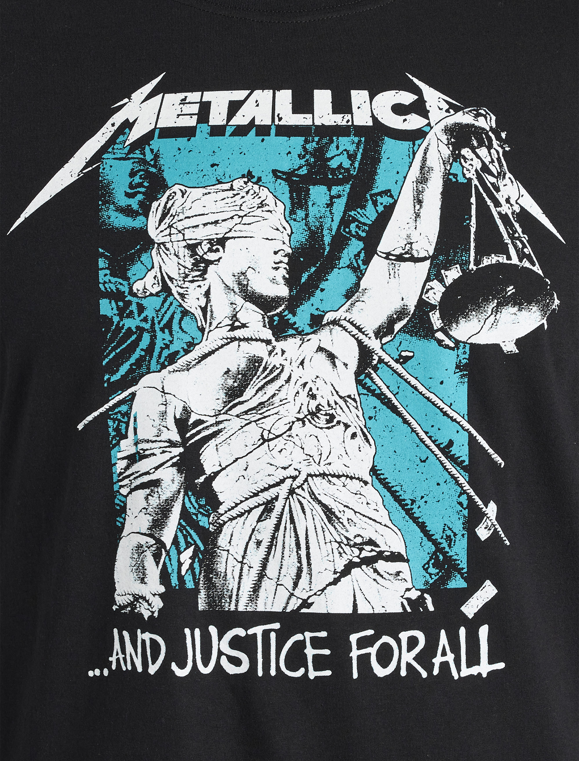 Big + Tall | True Nation Metallica and Justice For All Graphic Tee