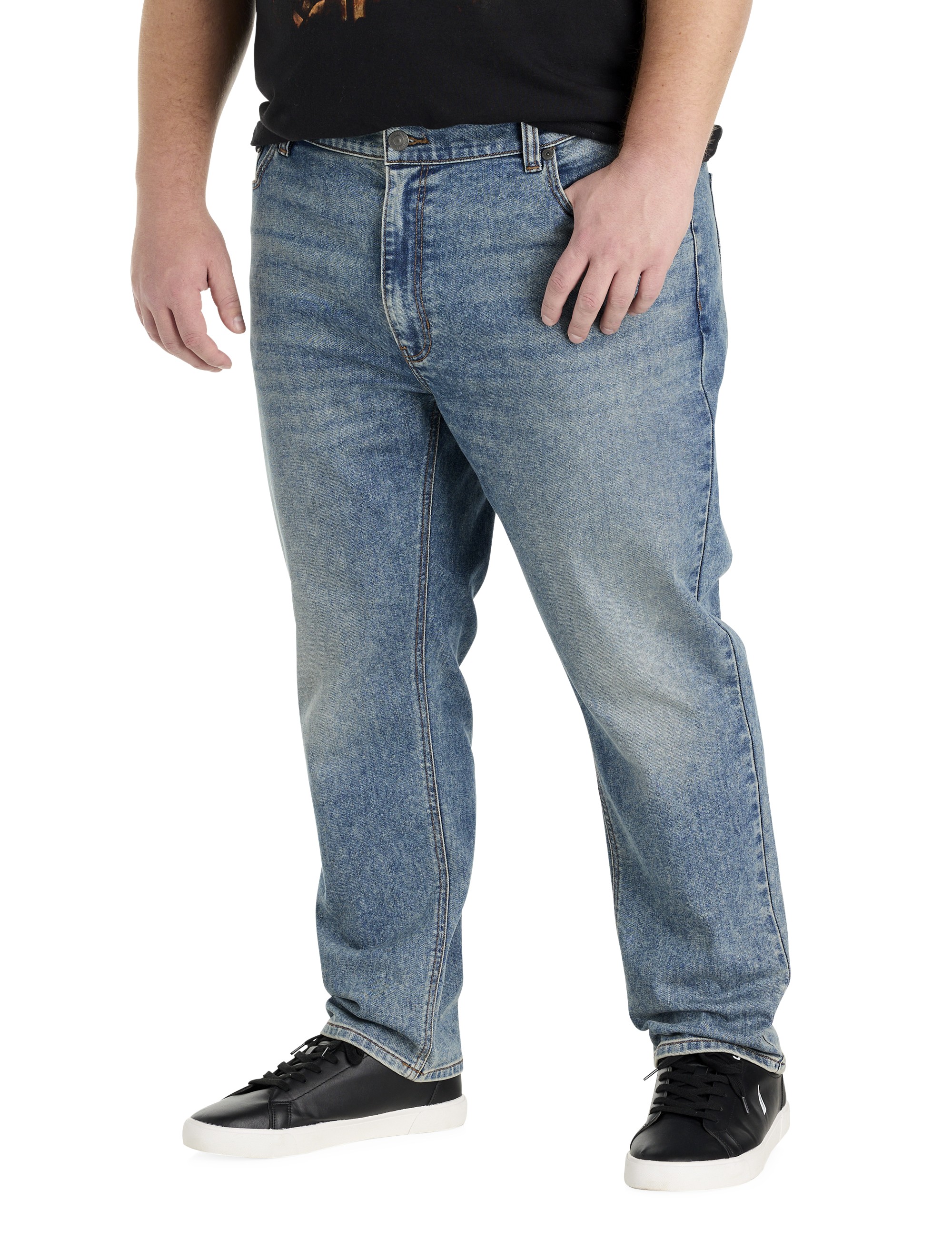 Tapered-Fit Jeans