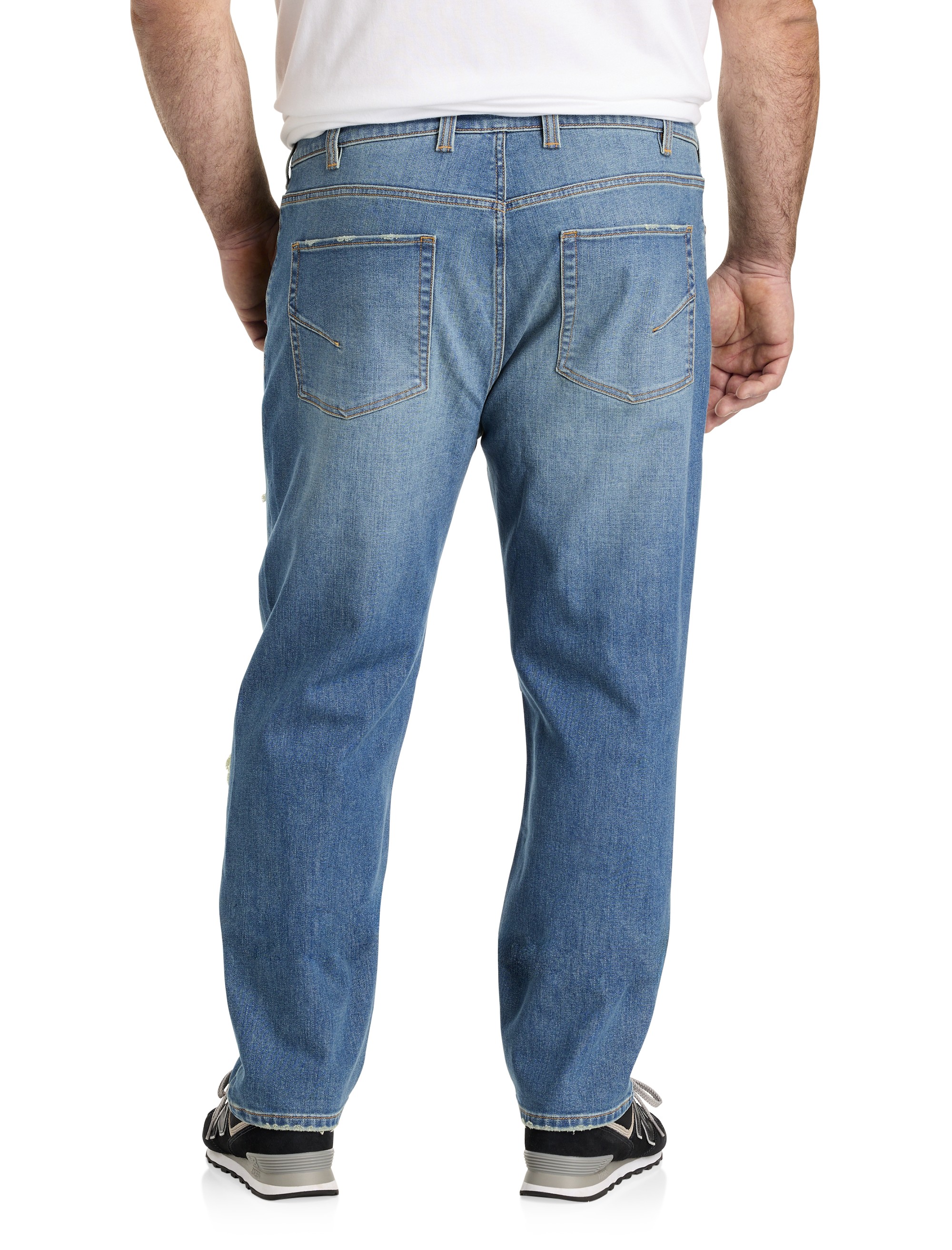 Ripped Tapered-Fit Jeans - thumbnail 2
