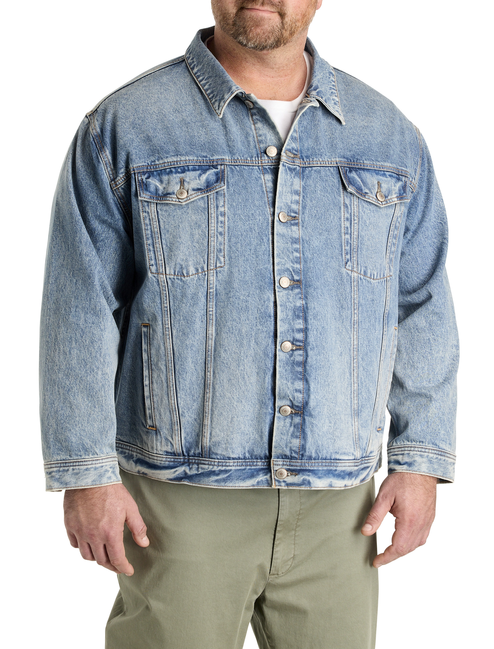 Big + Tall | True Nation Classic Denim Jacket | DXL