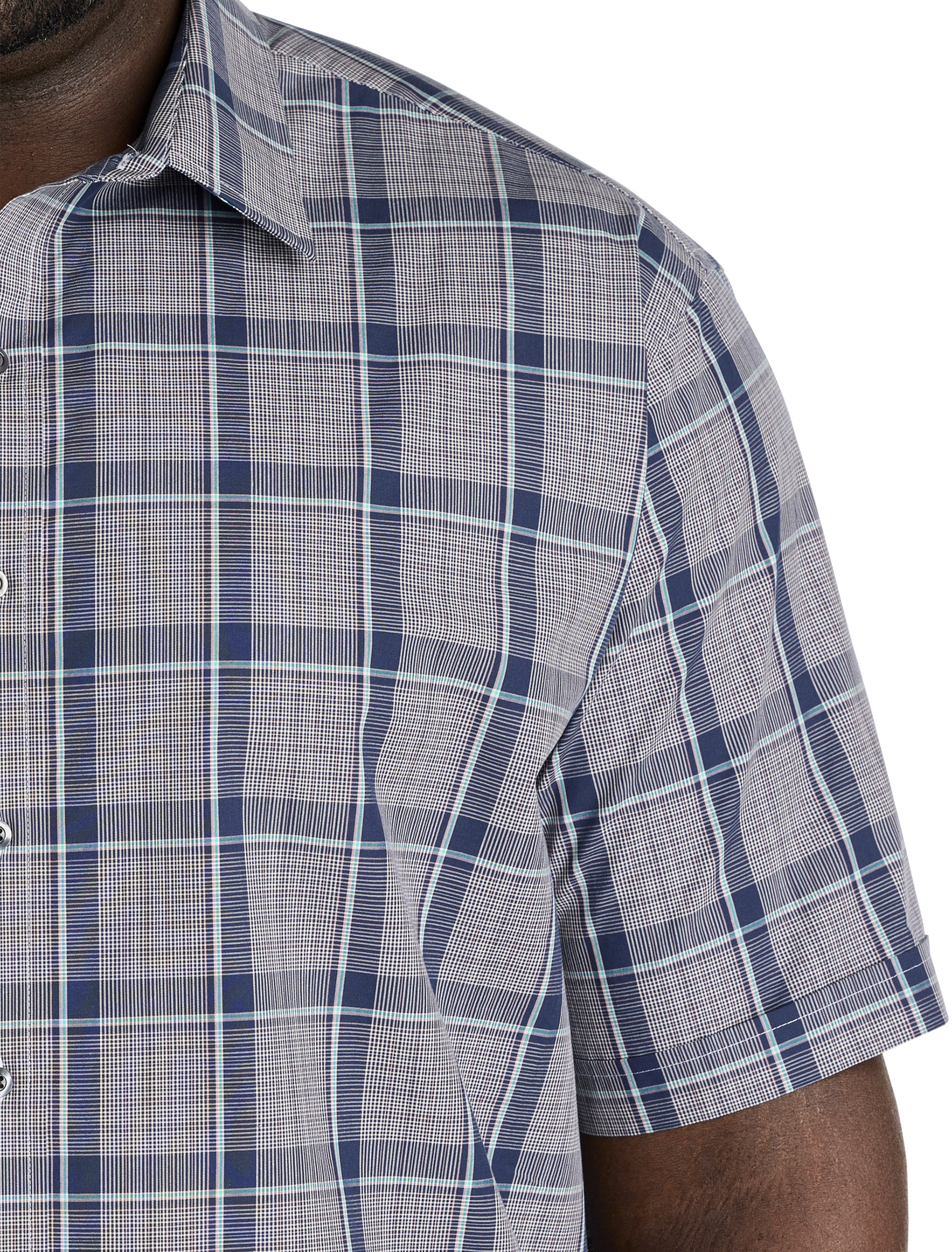 Large Plaid Sport Shirt