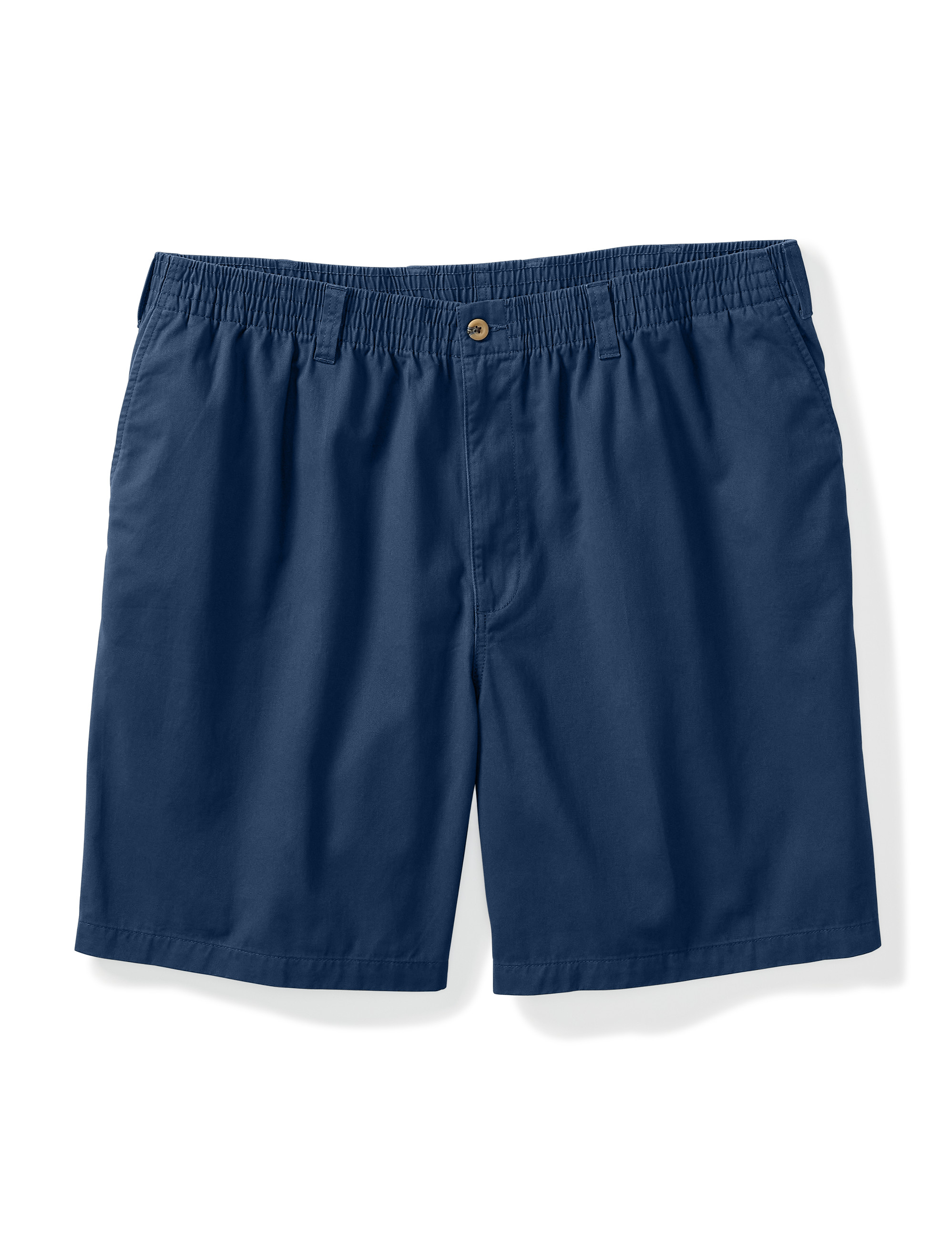 Big + Tall | Harbor Bay Elastic-Waist Cotton Shorts | DXL