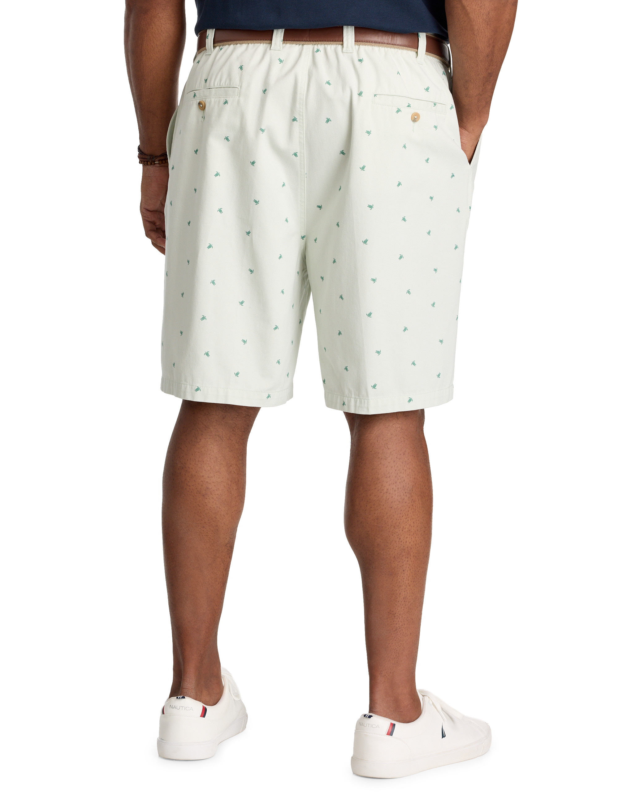 Big + Tall | Harbor Bay Elastic-Waist Cotton Shorts | DXL