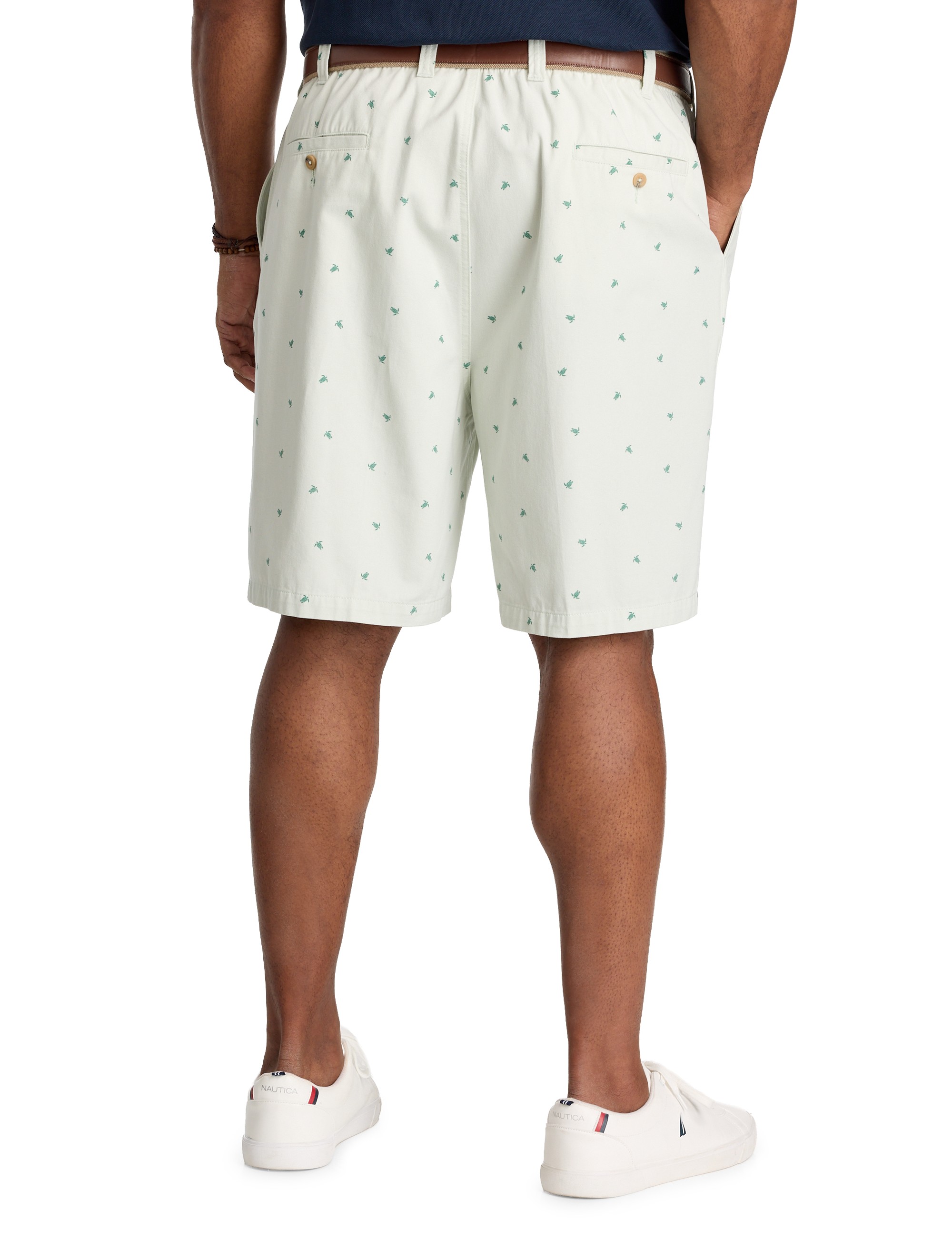 Elastic-Waist Cotton Shorts - thumbnail 8