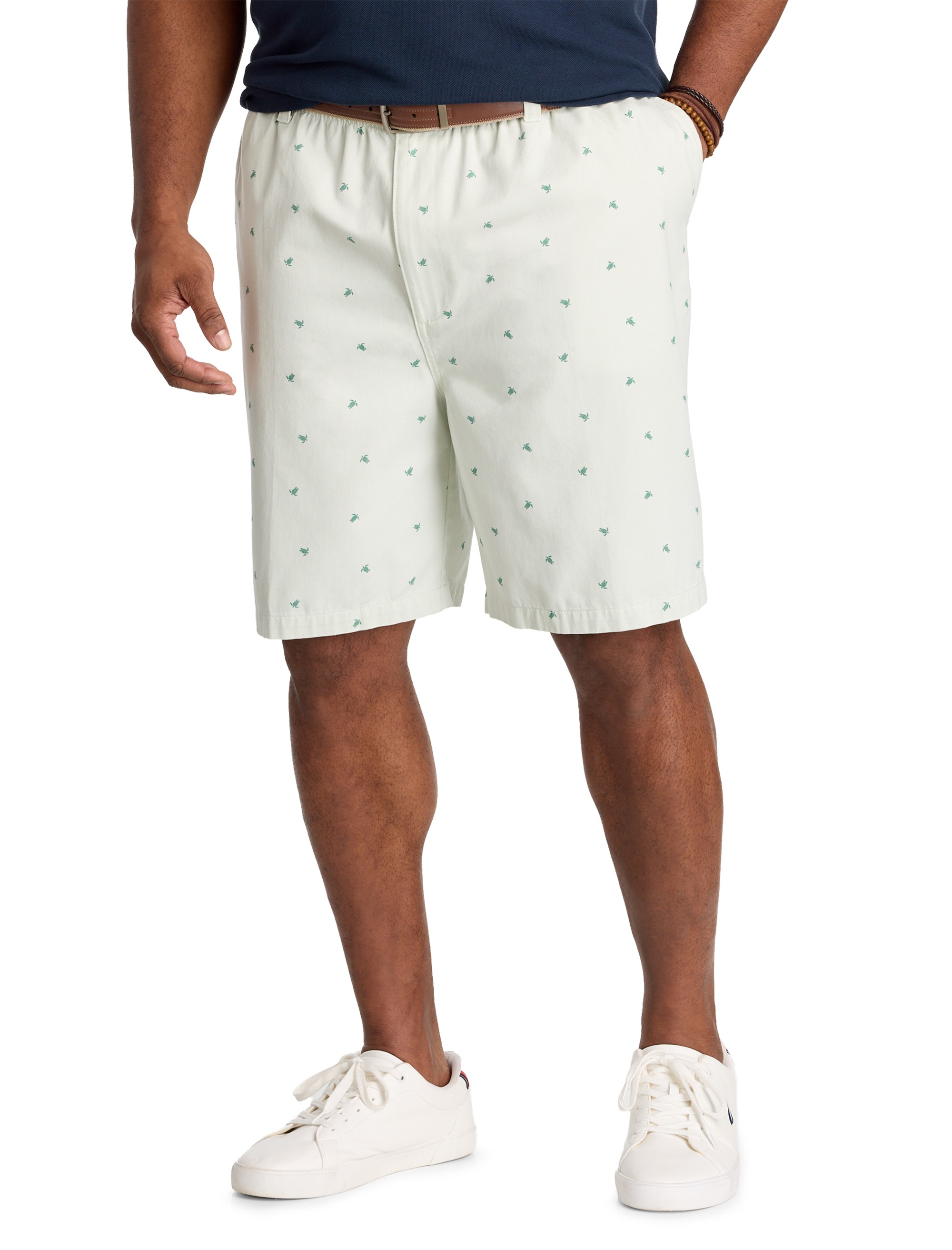 Elastic-Waist Cotton Shorts - thumbnail 6